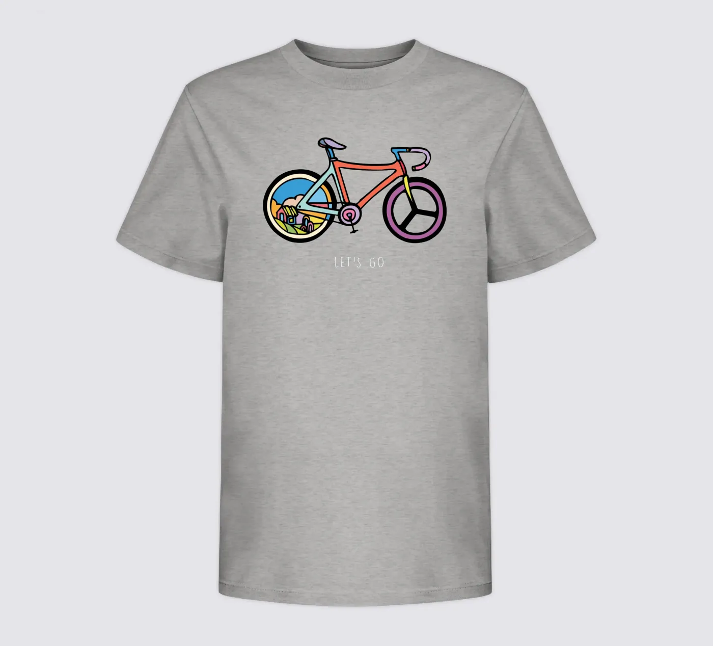 Let's Go t-shirt bambini da Ninhol