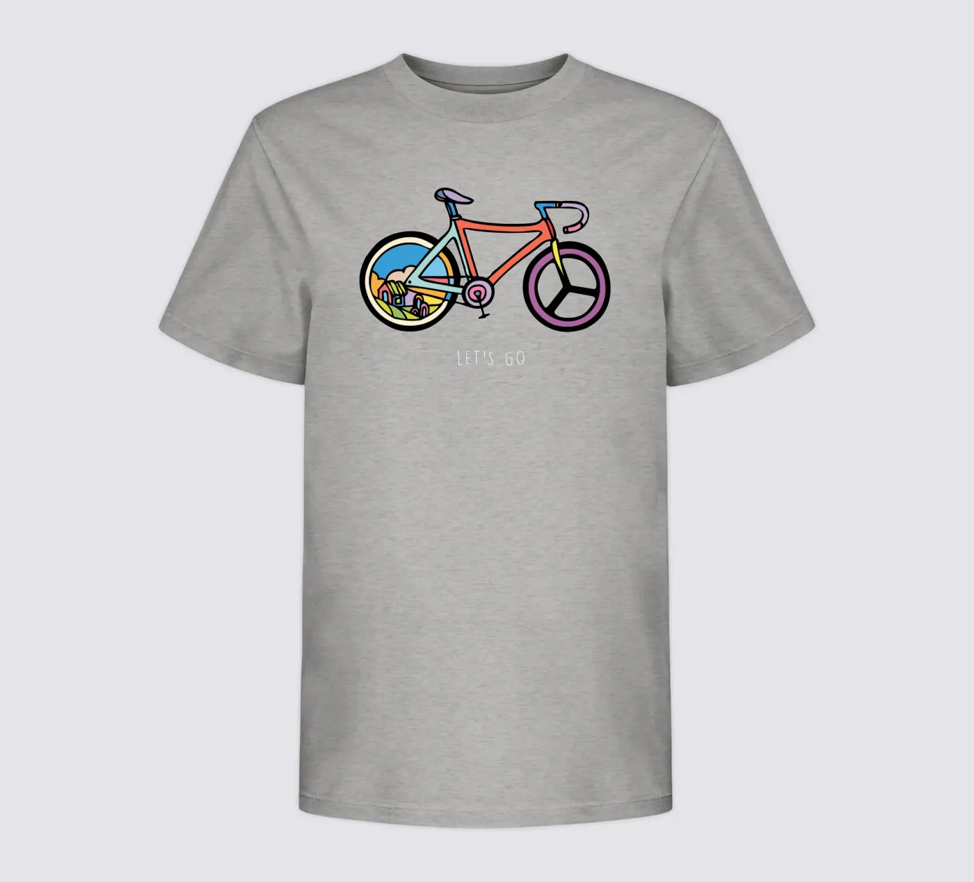 Let's Go kinder t-shirt van Ninhol