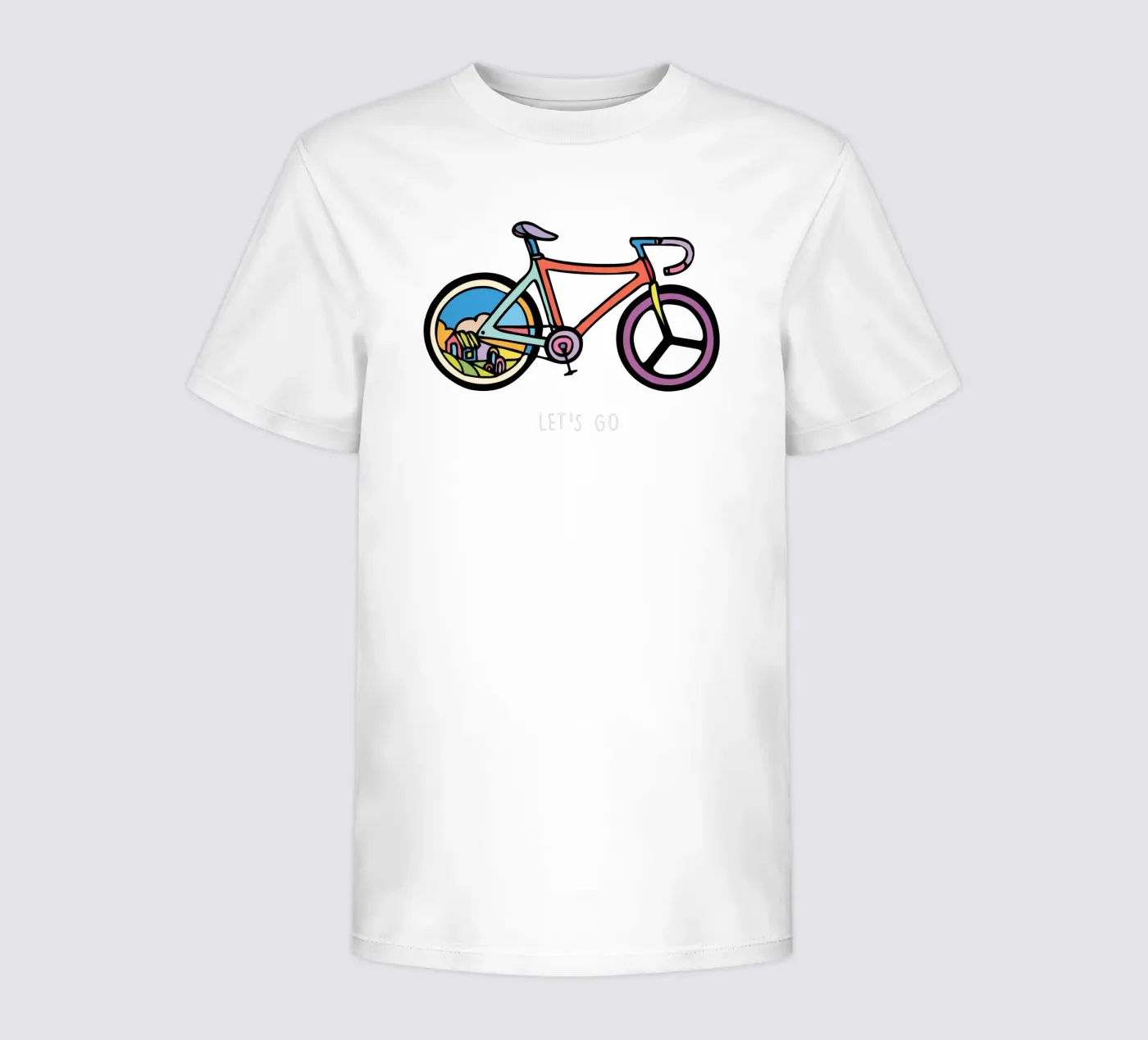 Let's Go kinder t-shirt van Ninhol