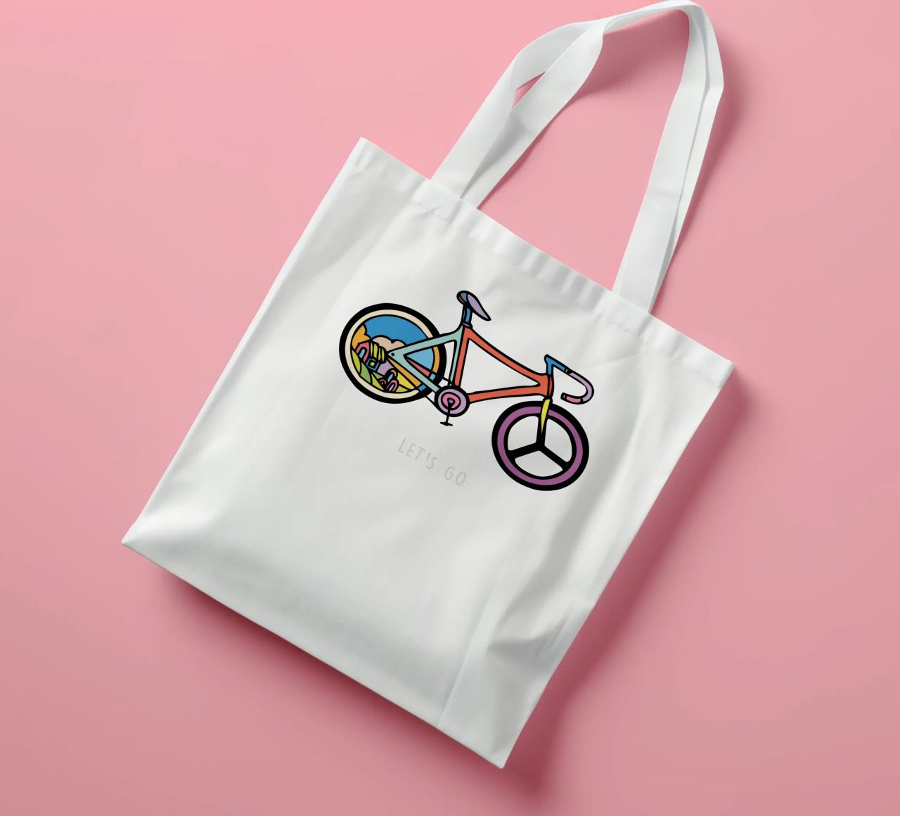 Let's Go borsa in juta da Ninhol