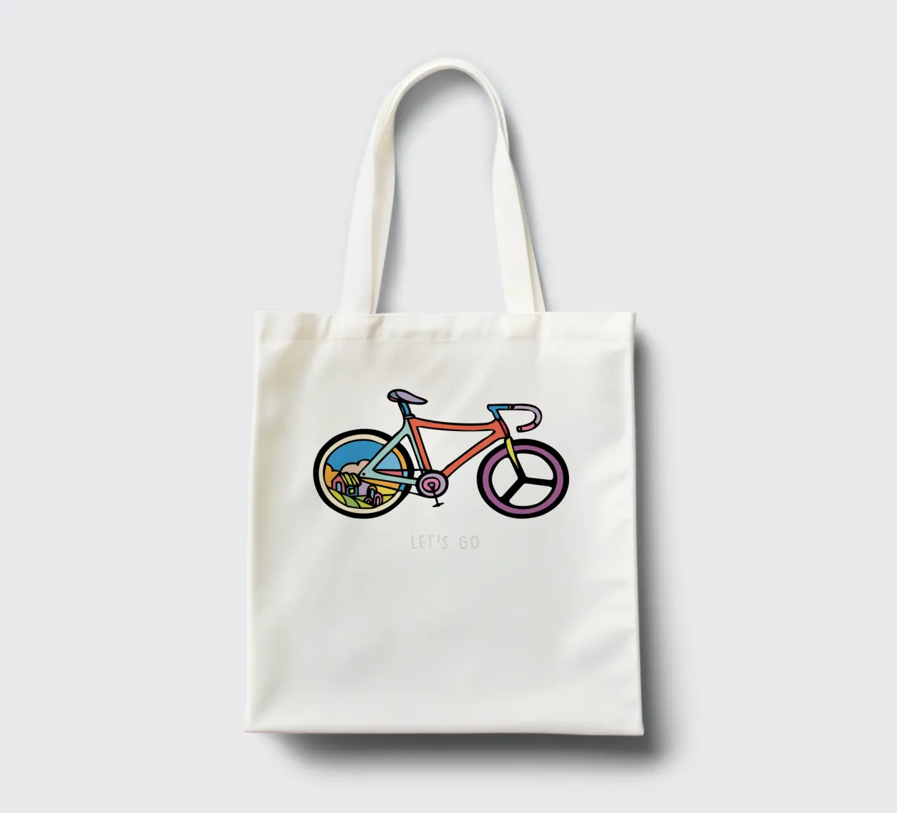 Let's Go borsa in juta da Ninhol