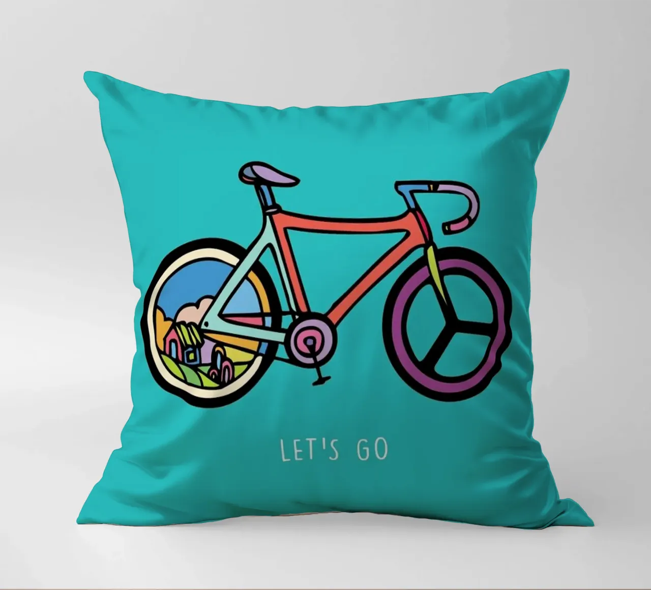 Let's Go cuscino da Ninhol