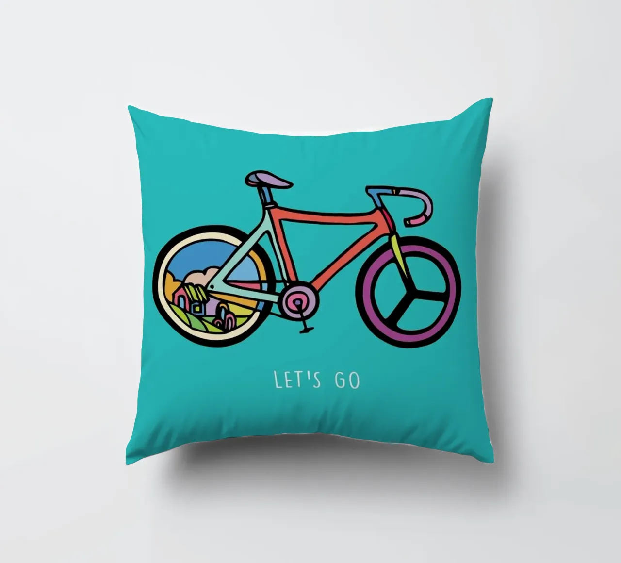 Let's Go cuscino da Ninhol