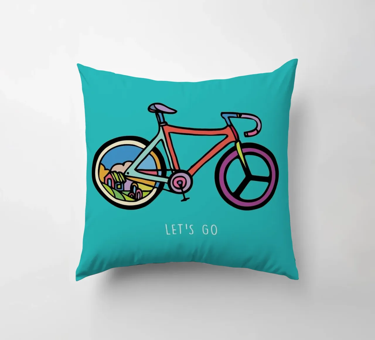 Let's Go cuscino da Ninhol