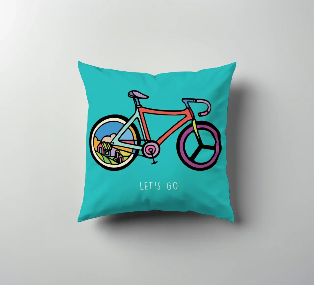 Let's Go cuscino da Ninhol