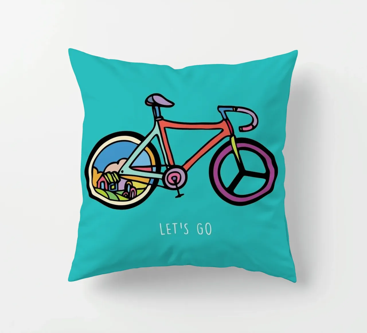 Let's Go cuscino da Ninhol