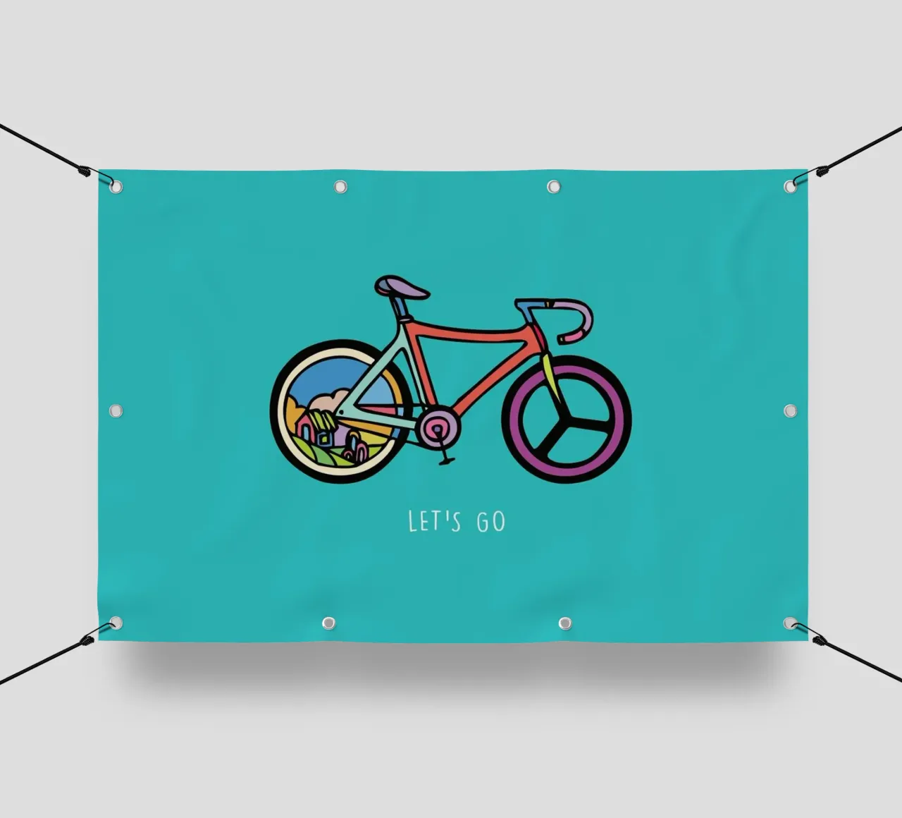 Let's Go telo in pvc da Ninhol