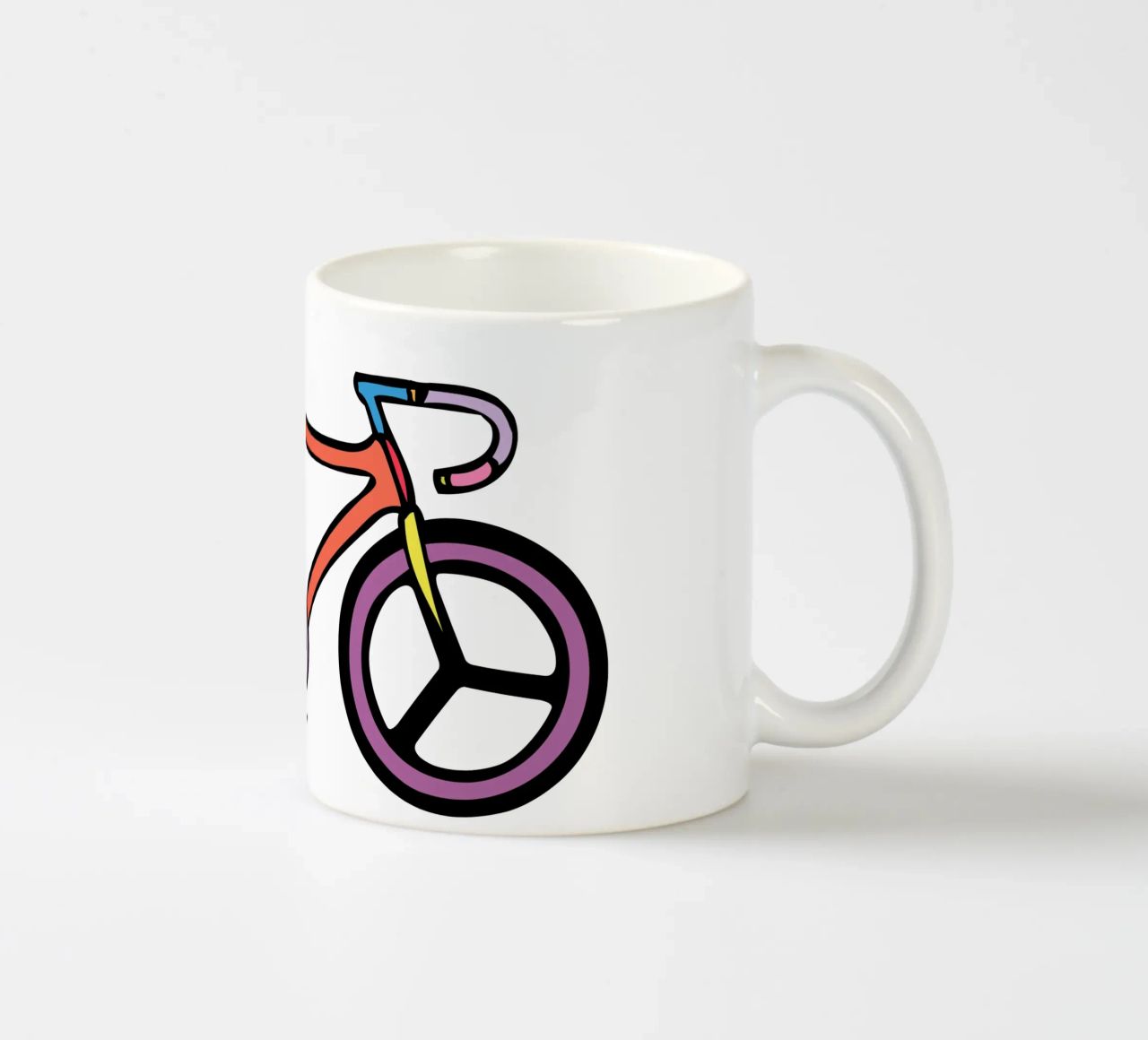 Let's Go tazza in ceramica da Ninhol