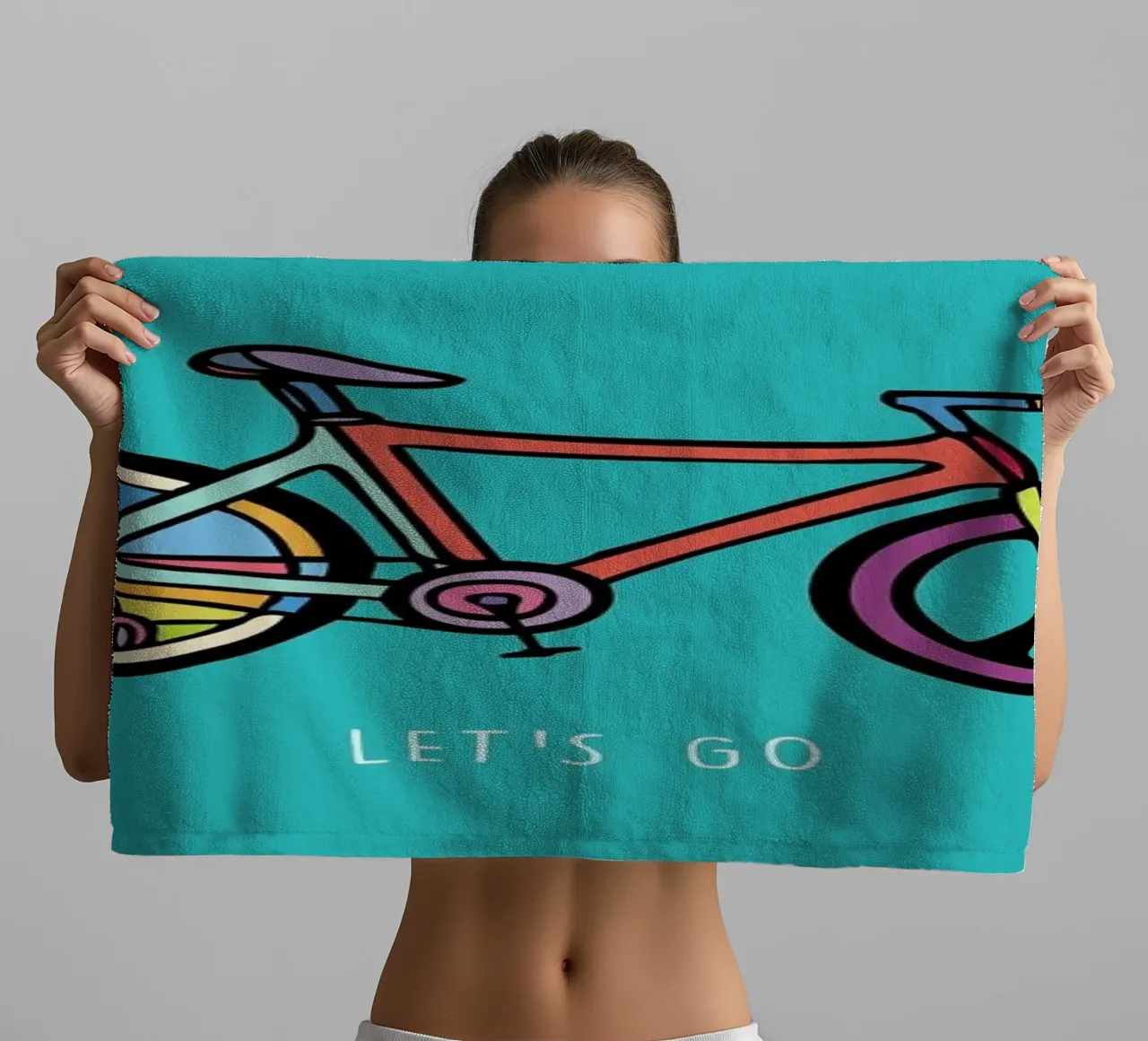 Let's Go asciugamano da bagno da Ninhol