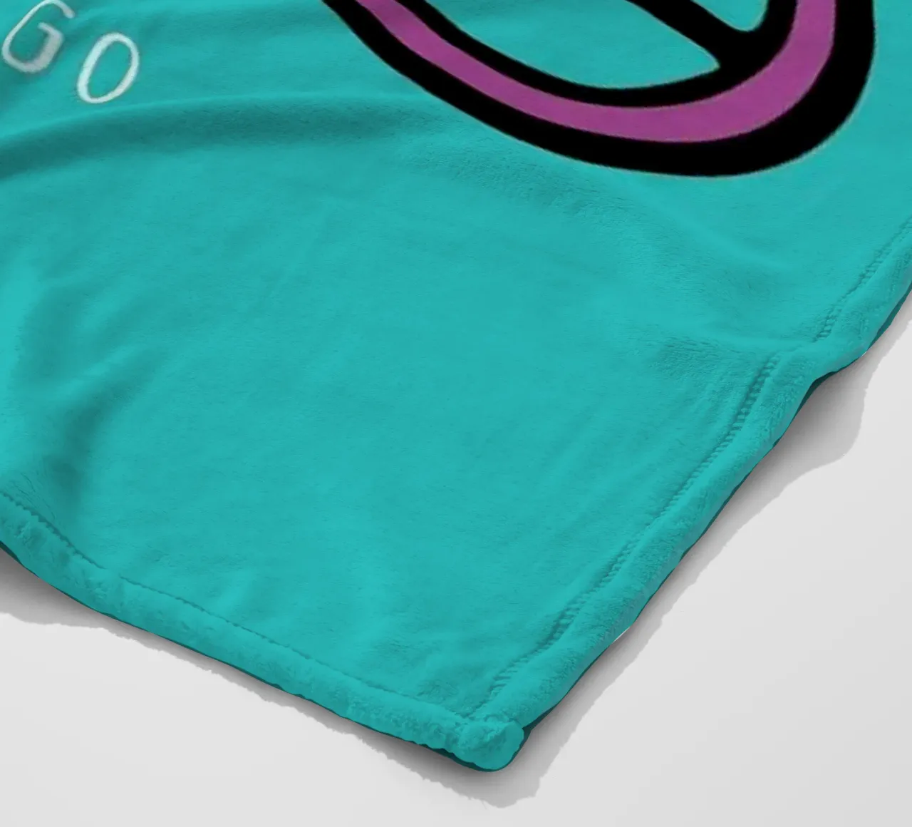 Let's Go fleece blanket by Ninhol