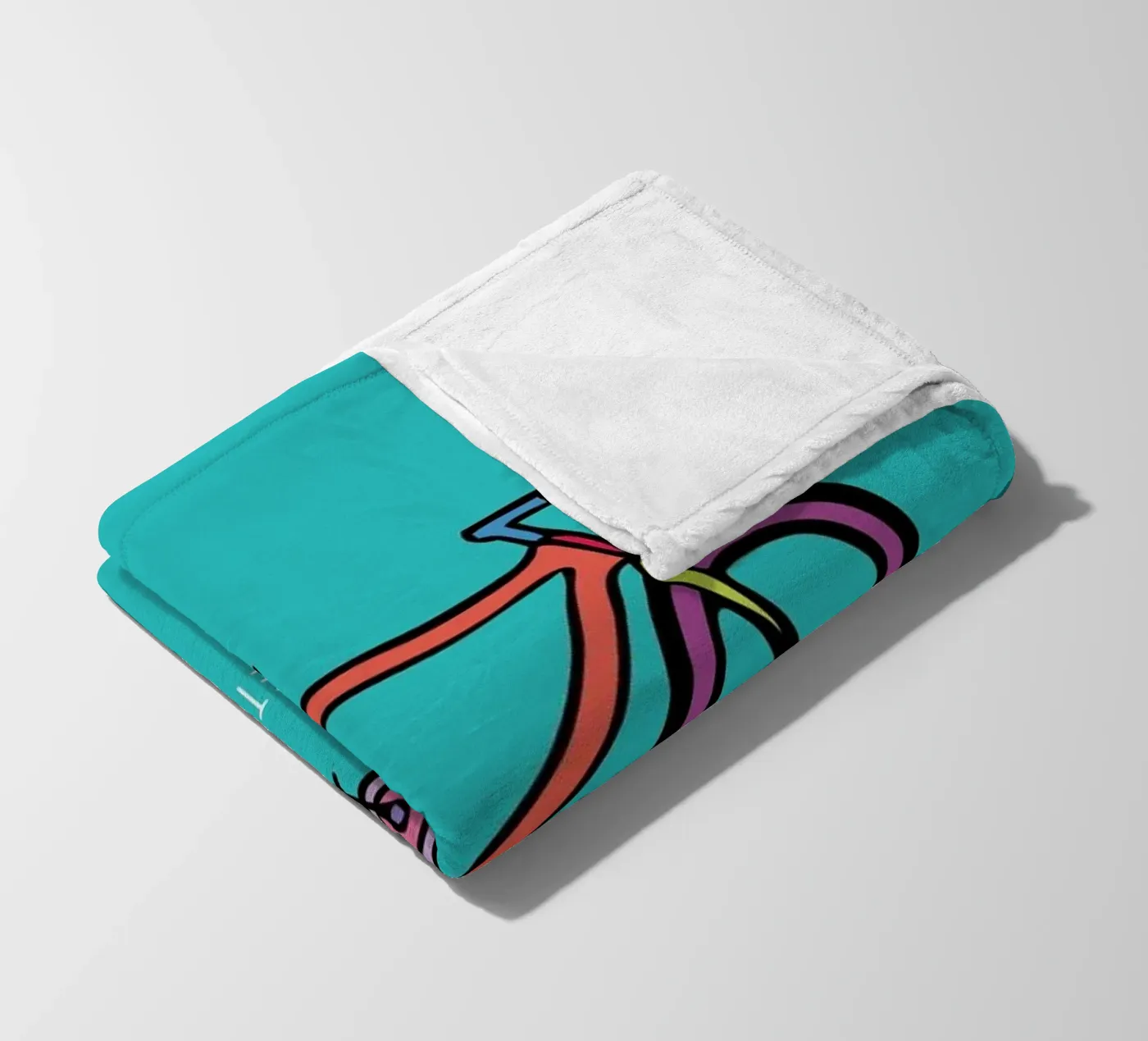 Let's Go plaid polaire de Ninhol