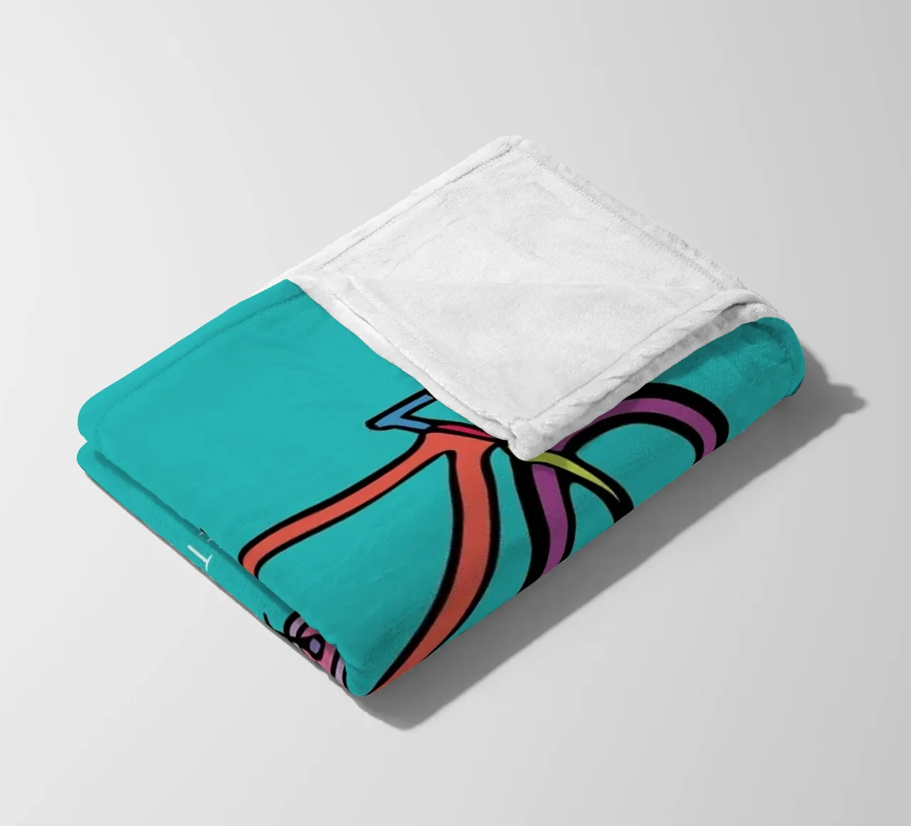 Let's Go Fleecedecke von Ninhol