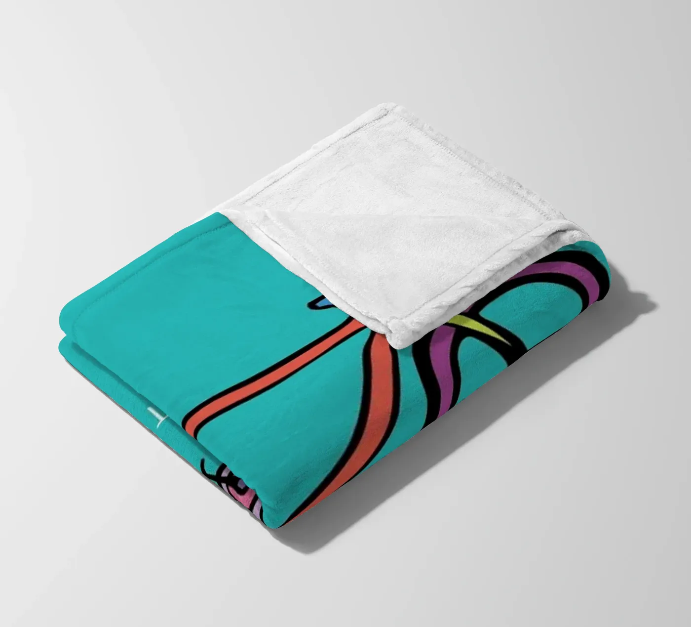 Let's Go plaid polaire de Ninhol