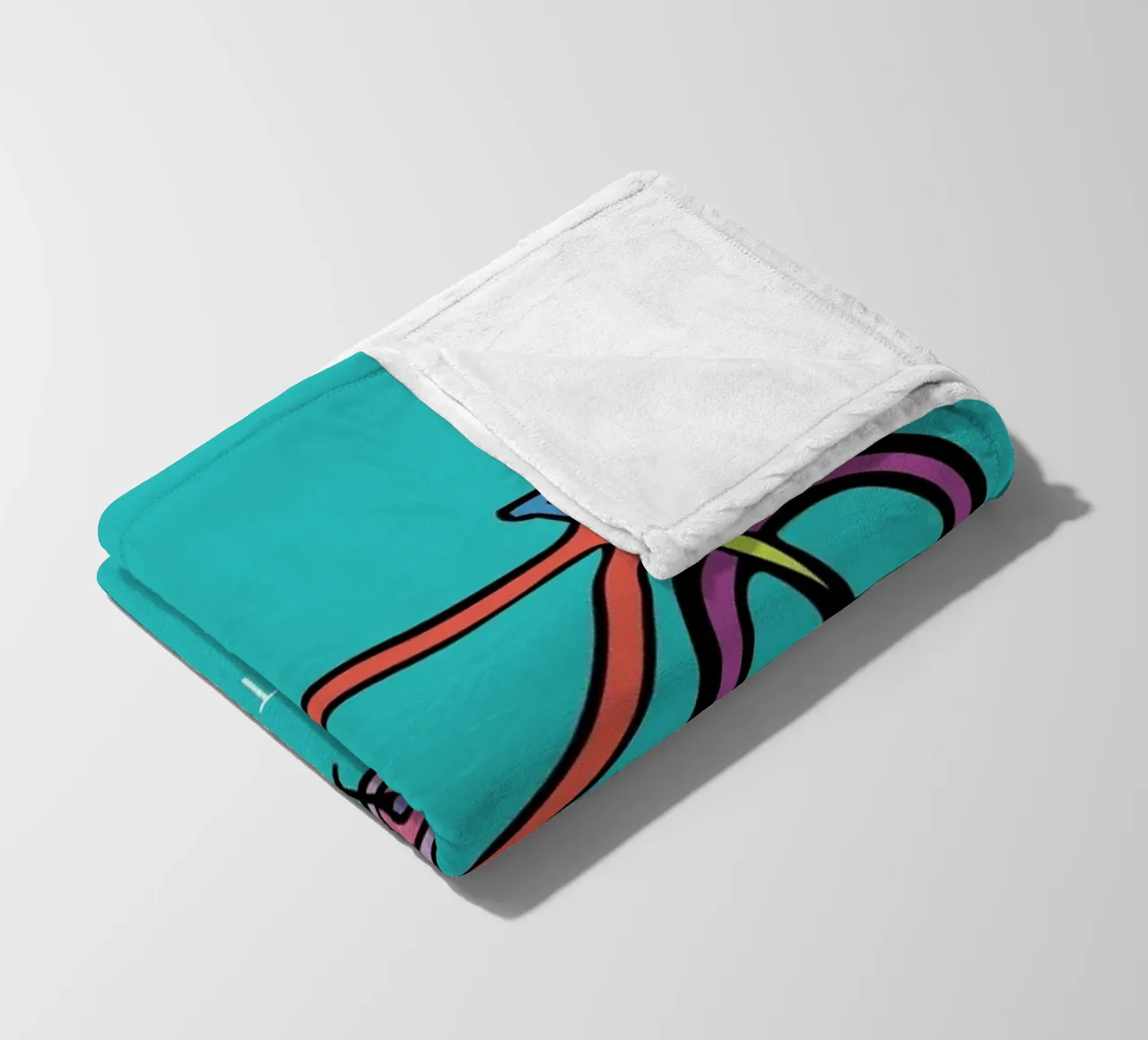 Let's Go fleece blanket by Ninhol