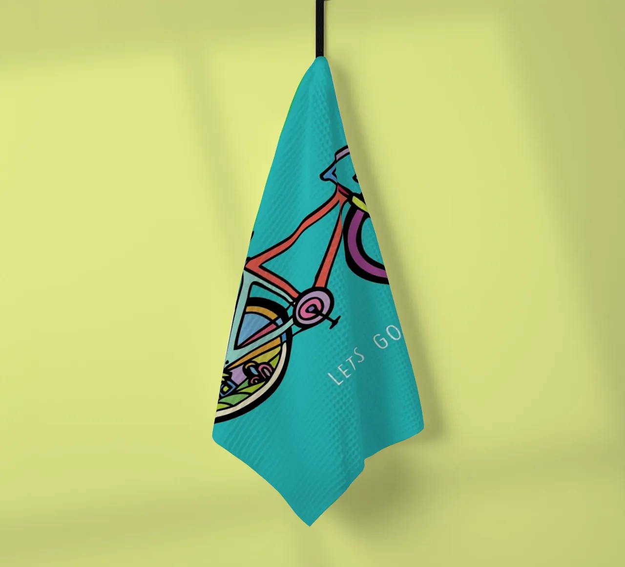 Let's Go canovaccio da cucina da Ninhol