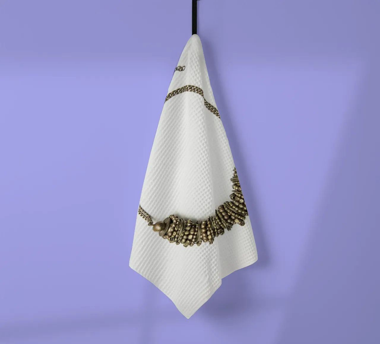Collana mongola canovaccio da cucina da Teresa André
