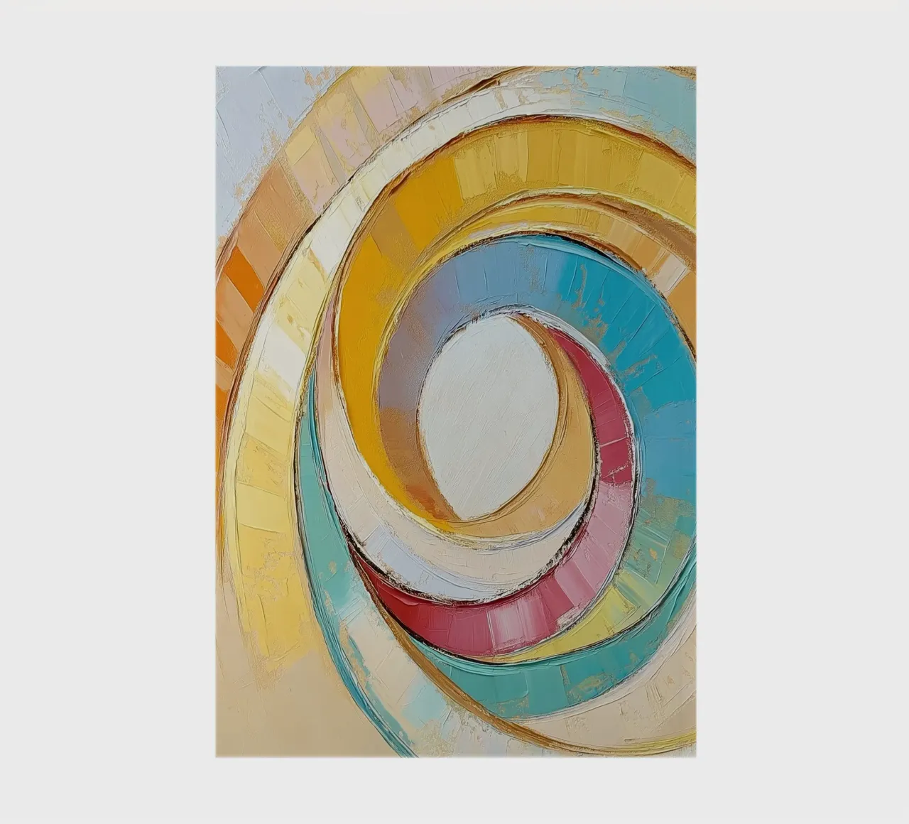 Round shapes notebook by Imagine