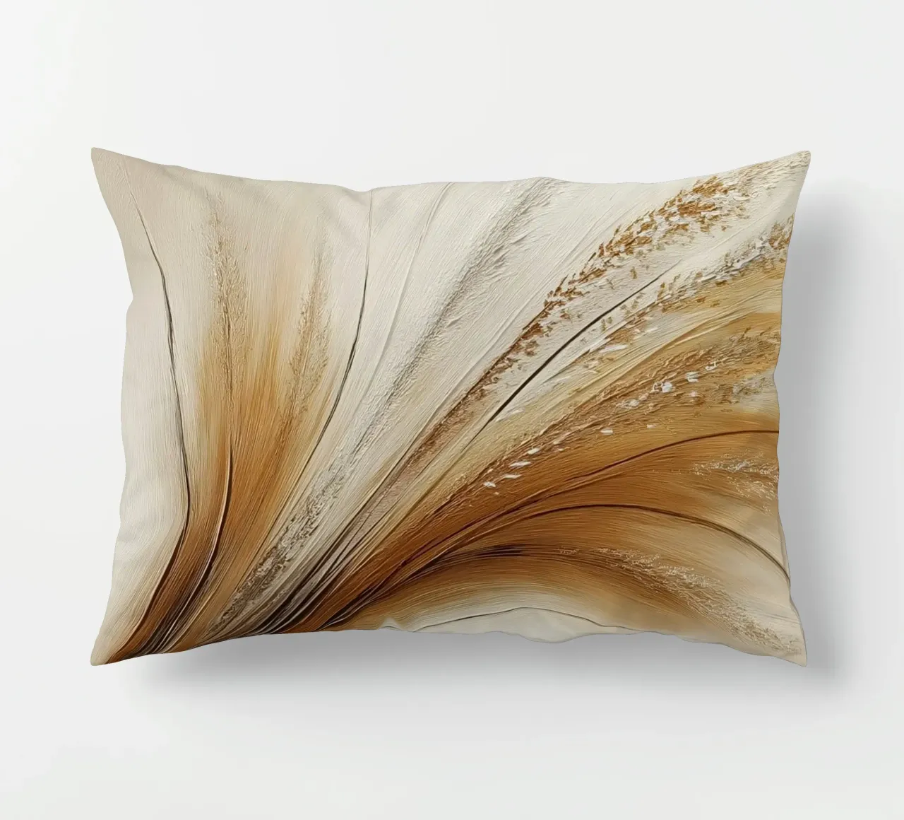 Fiori secchi in marrone cuscino da Imagine