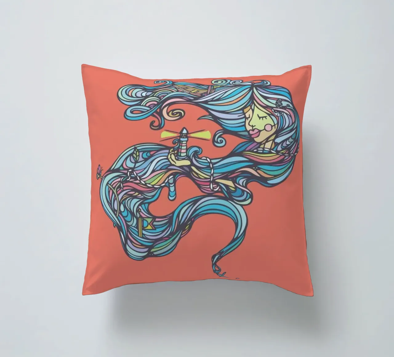 Brave cuscino da Ninhol