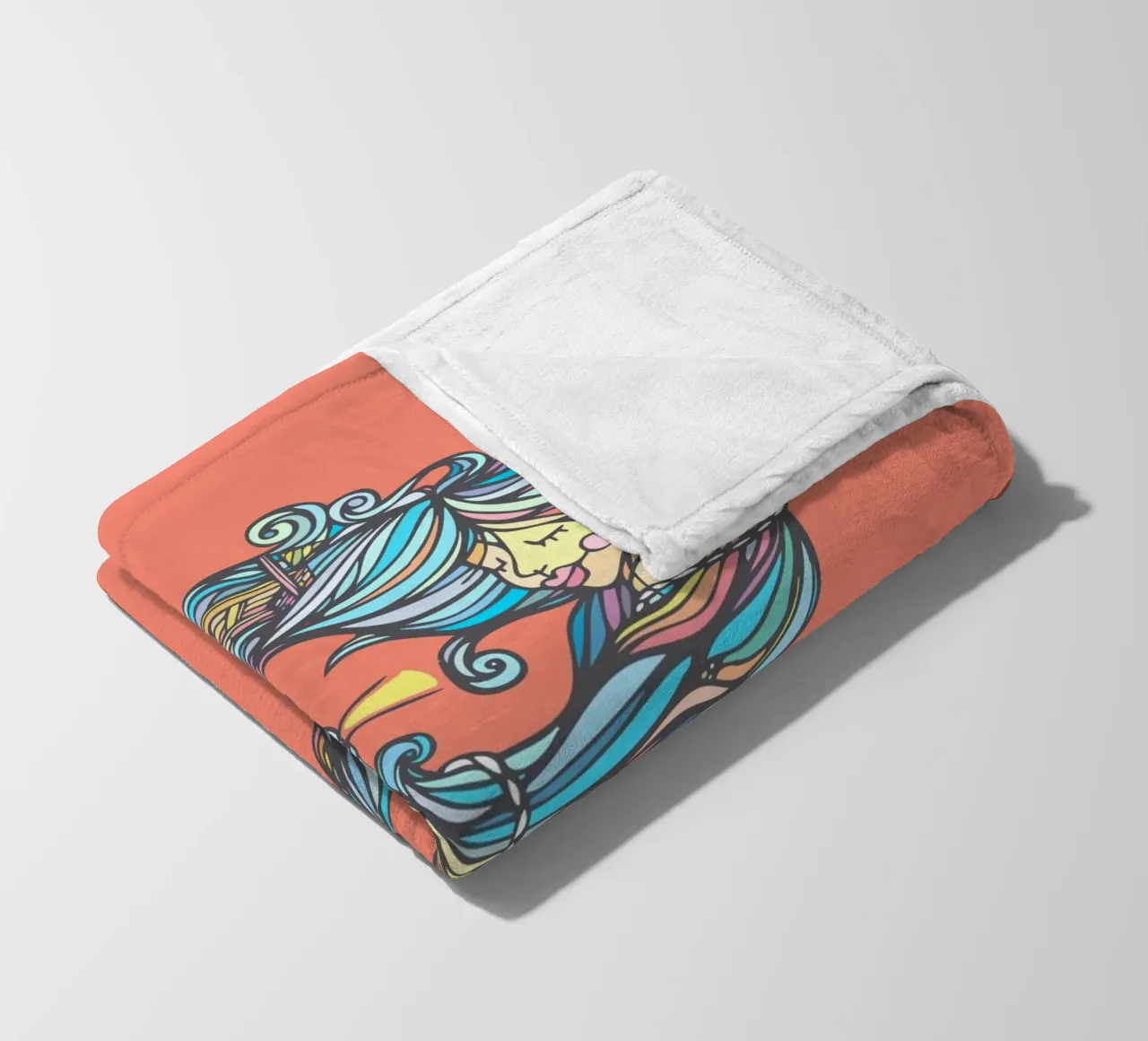 Brave coperta in pile da Ninhol