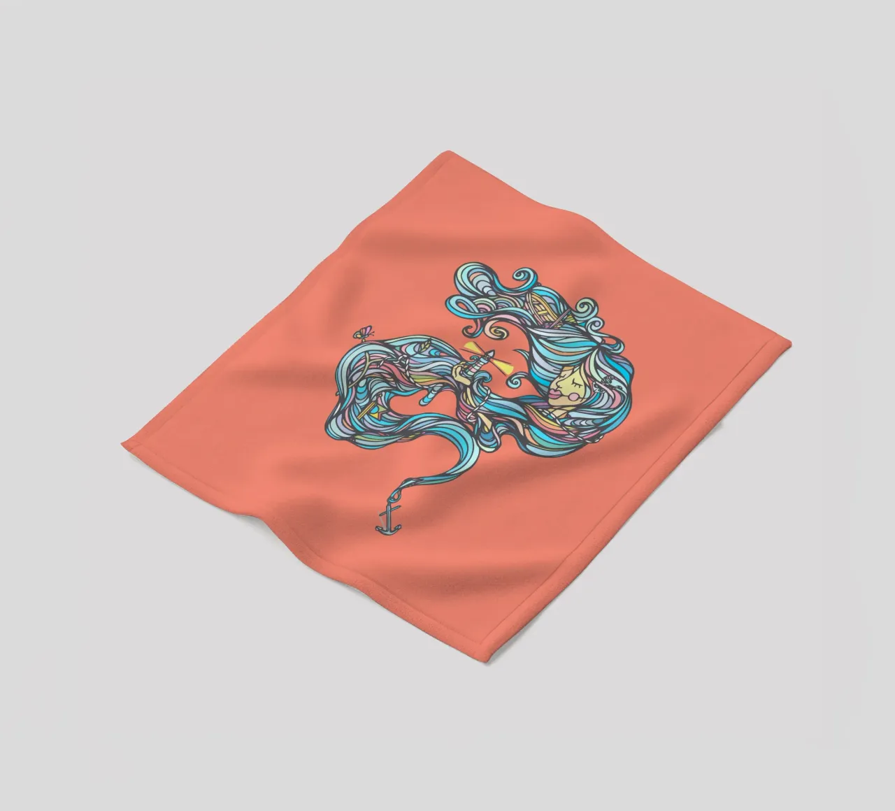 Brave coperta in pile da Ninhol