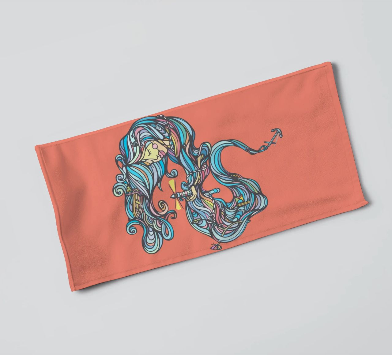 Brave towel by Ninhol