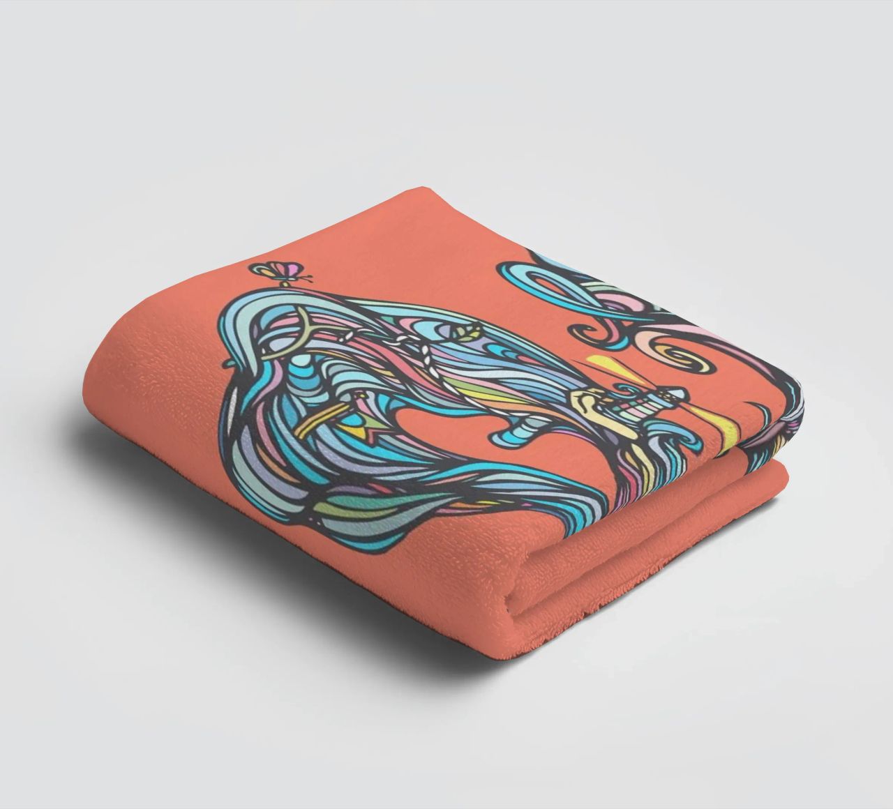 Brave towel by Ninhol