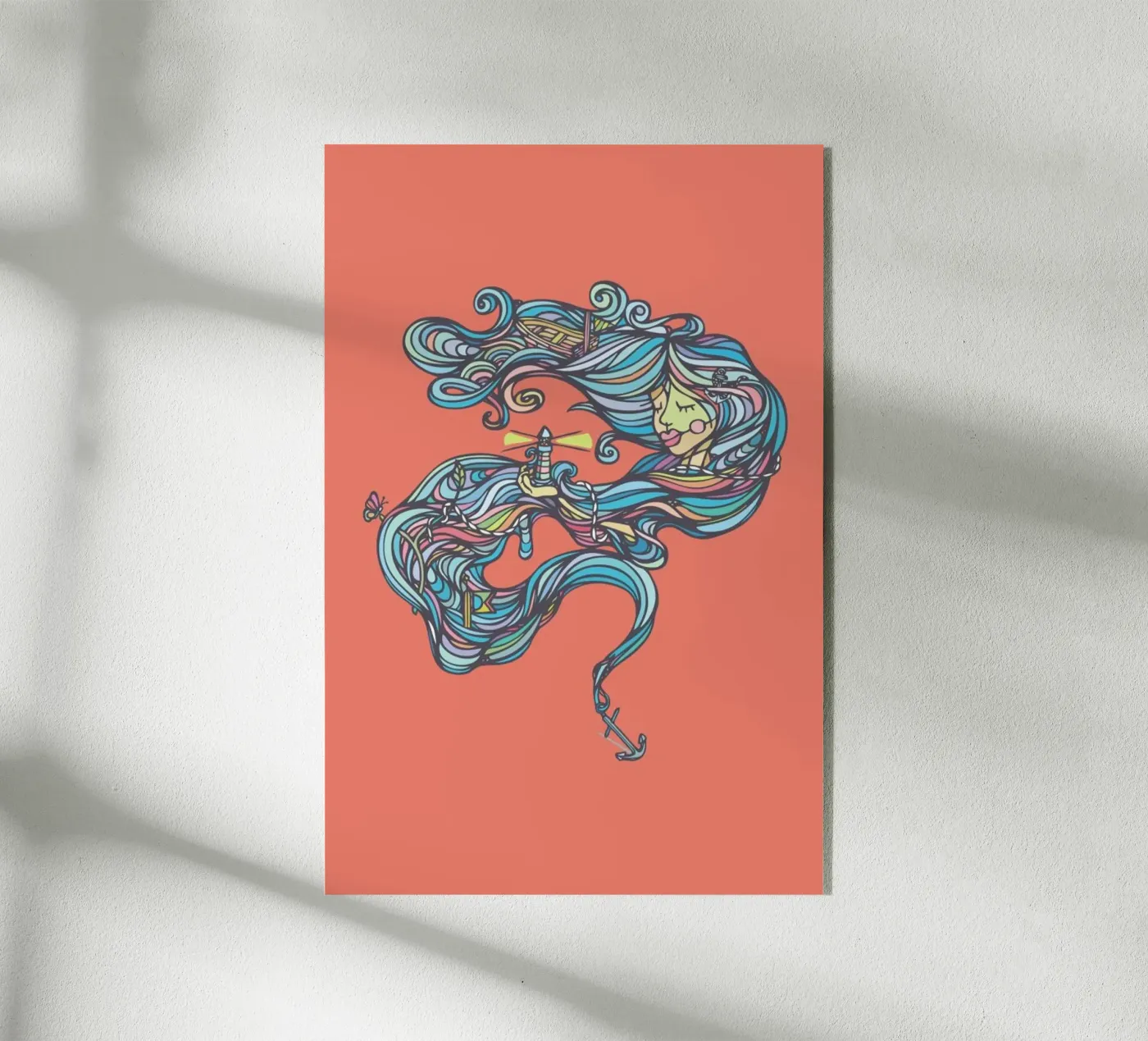 Brave acryl van Ninhol