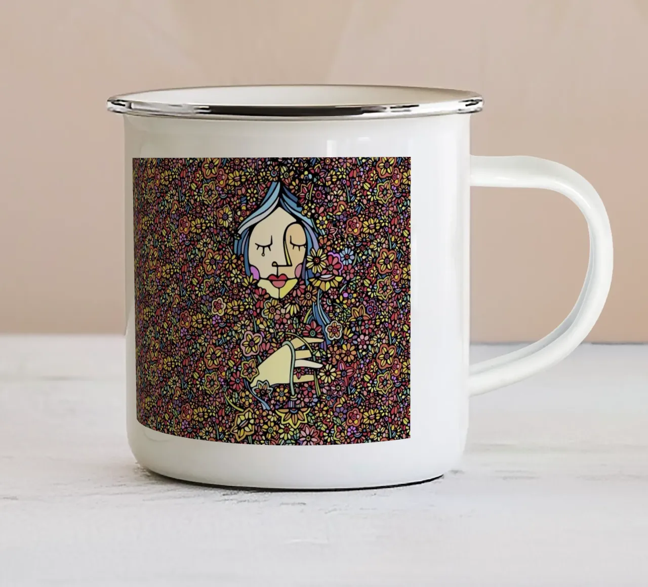 Naturae tazza in smalto da Ninhol