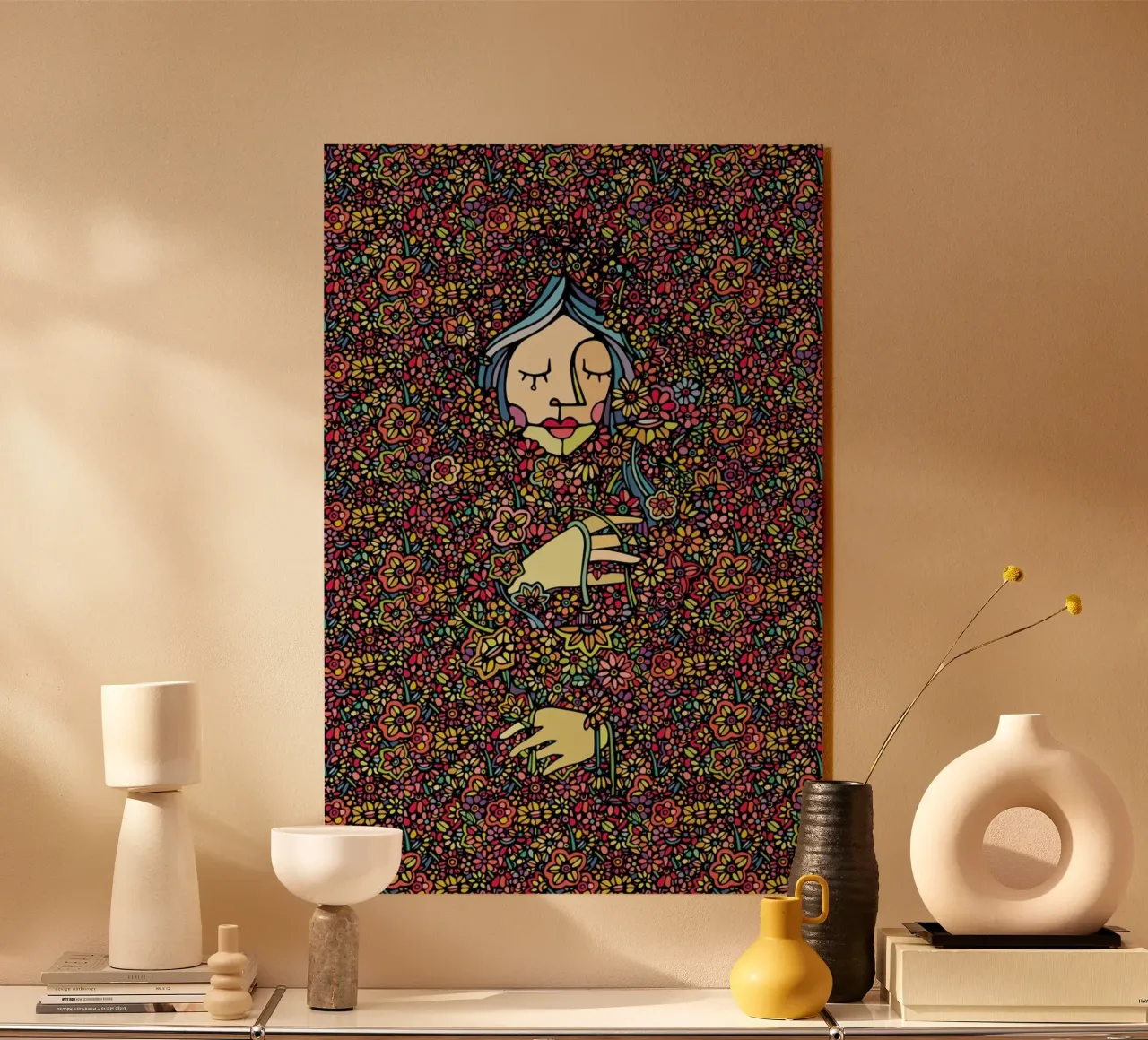 Naturae acryl van Ninhol