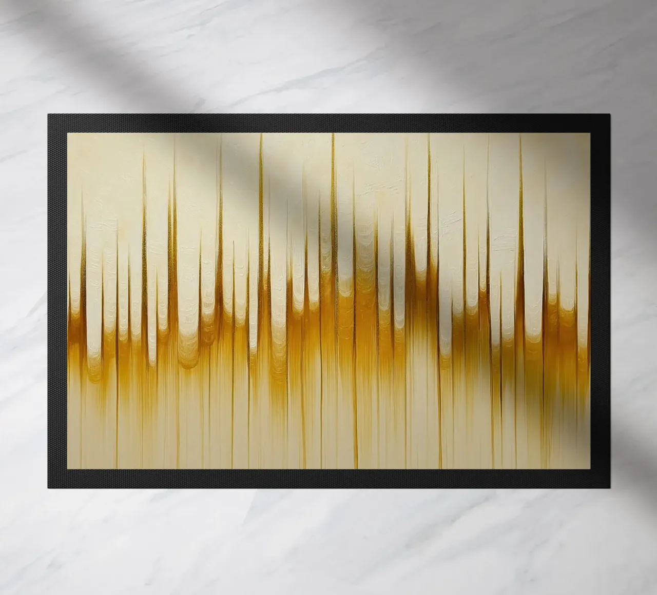 Abstract forms doormat by Imagine
