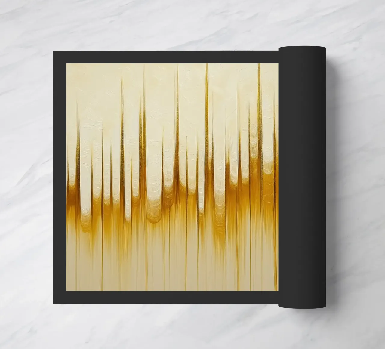 Abstract forms doormat by Imagine