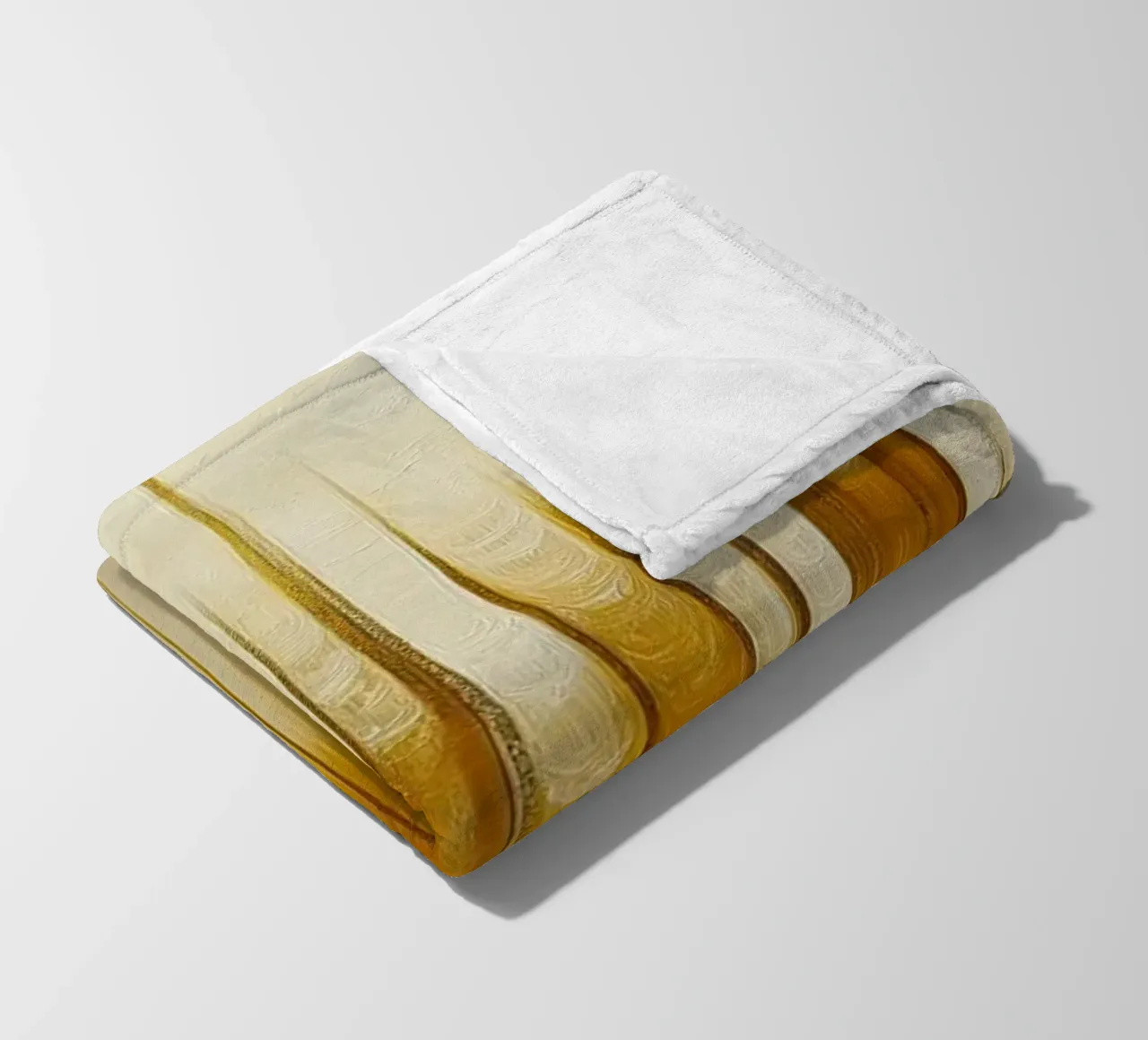 Abstract forms fleece blanket by Imagine