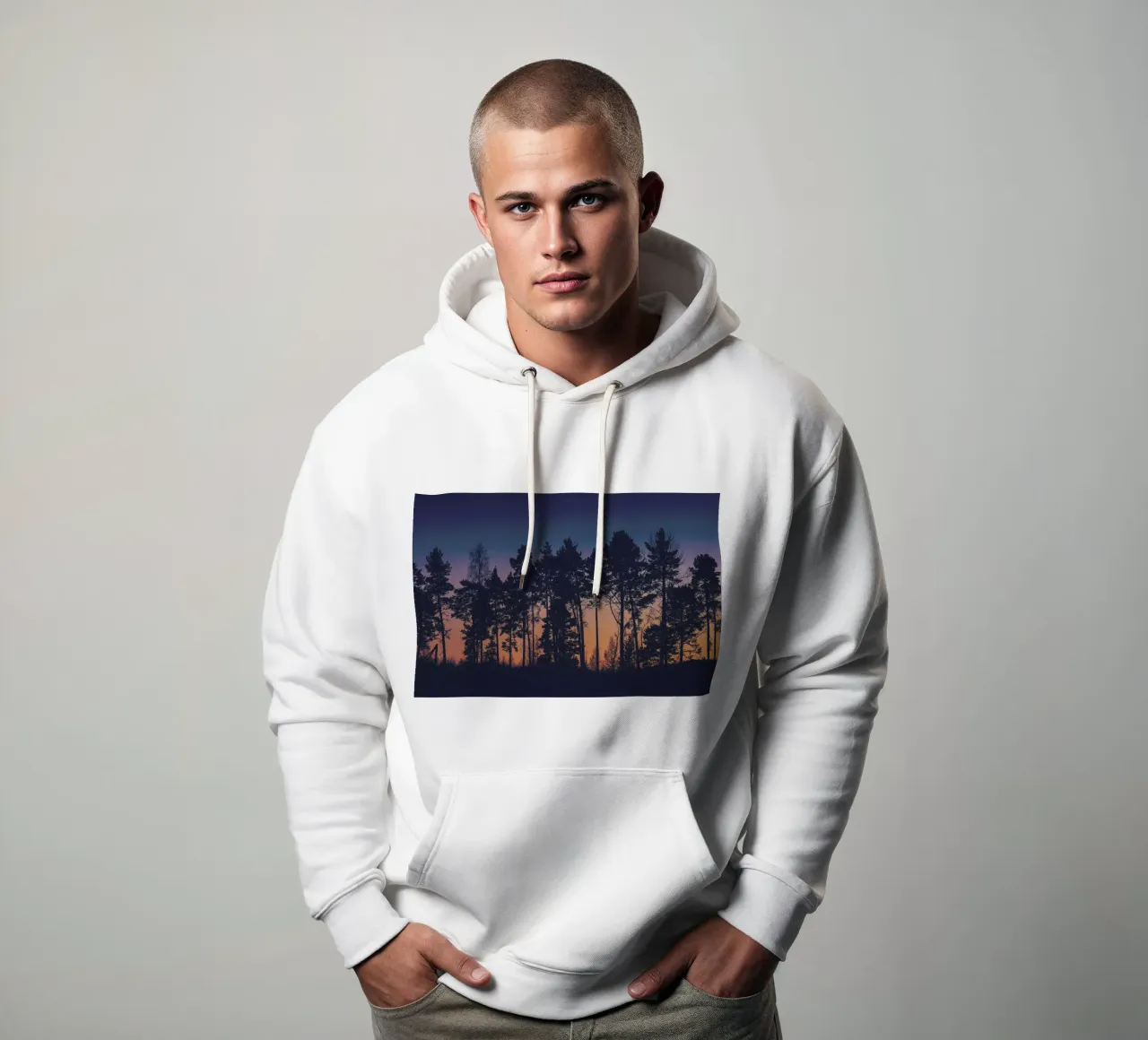 The Dawn felpa con cappuccio da Pale Grain