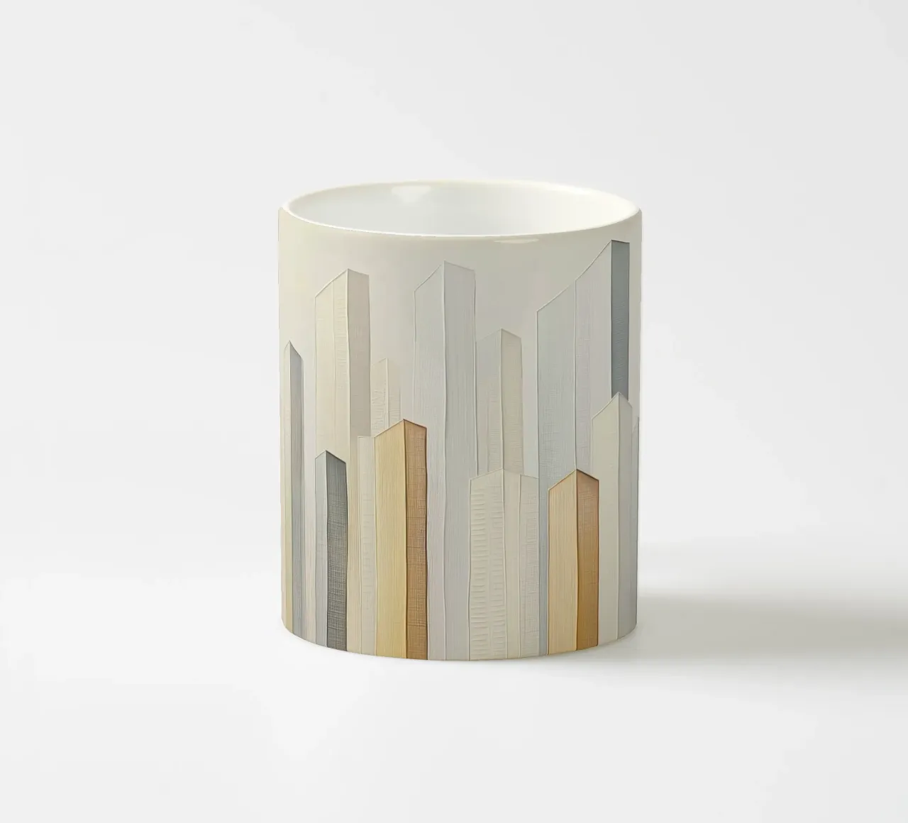 Paesaggio urbano astratto tazza in ceramica da Imagine