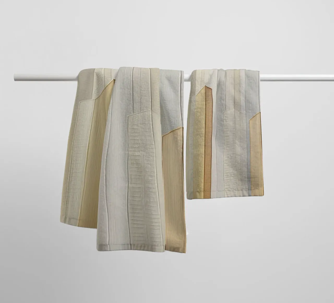 Abstract cityscape towel by Imagine