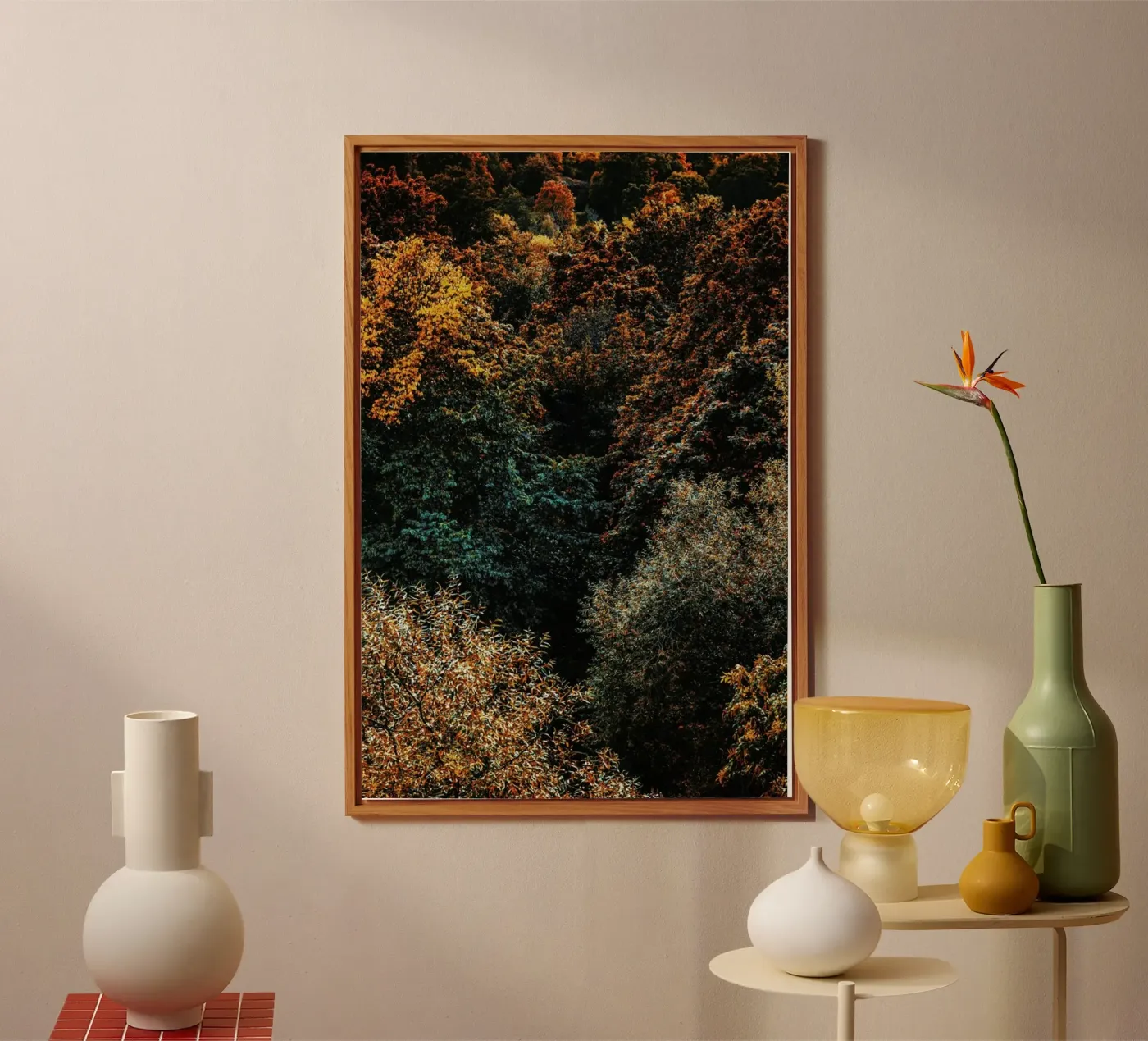 The Fall alluminio dibond da Pale Grain