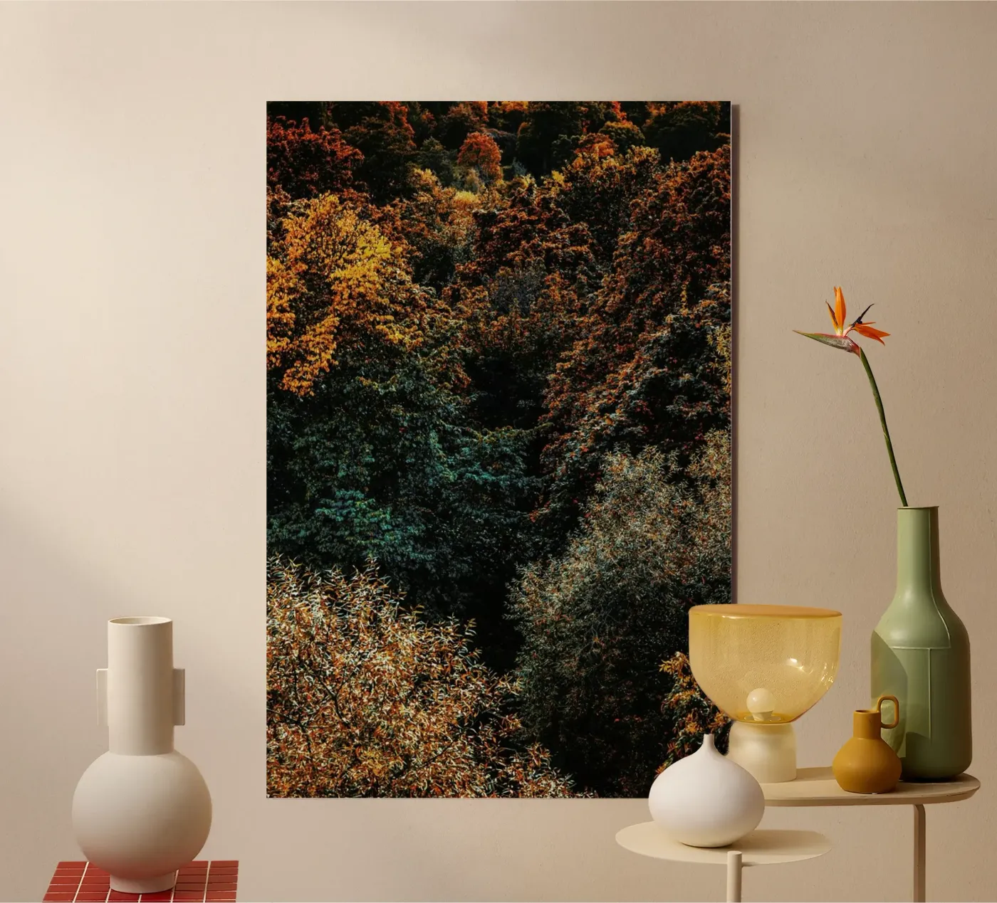 The Fall alluminio dibond da Pale Grain