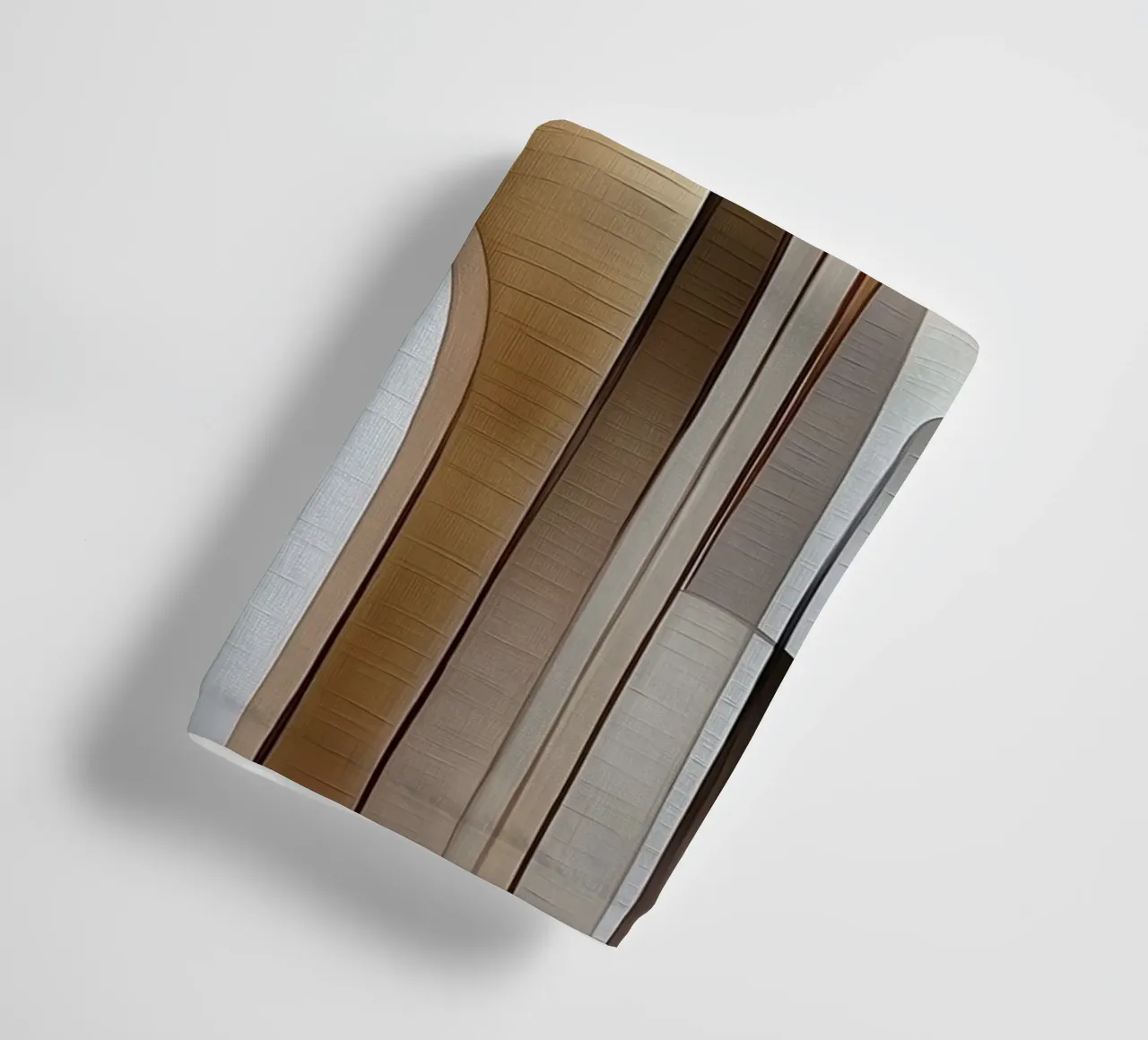 Forme astratte nei colori del marrone asciugamano da bagno da Imagine