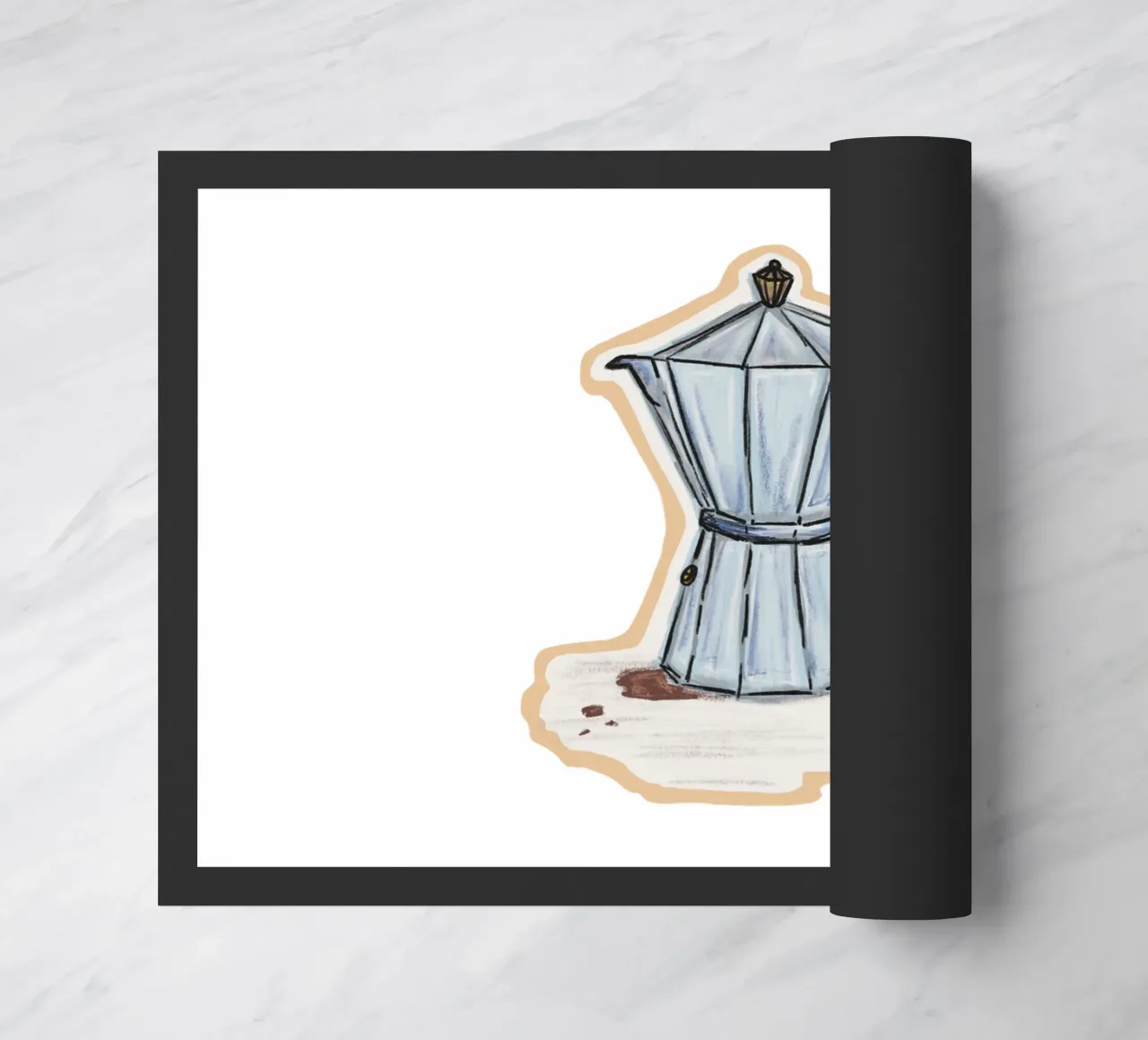 Cafecito doormat by Beeeplan