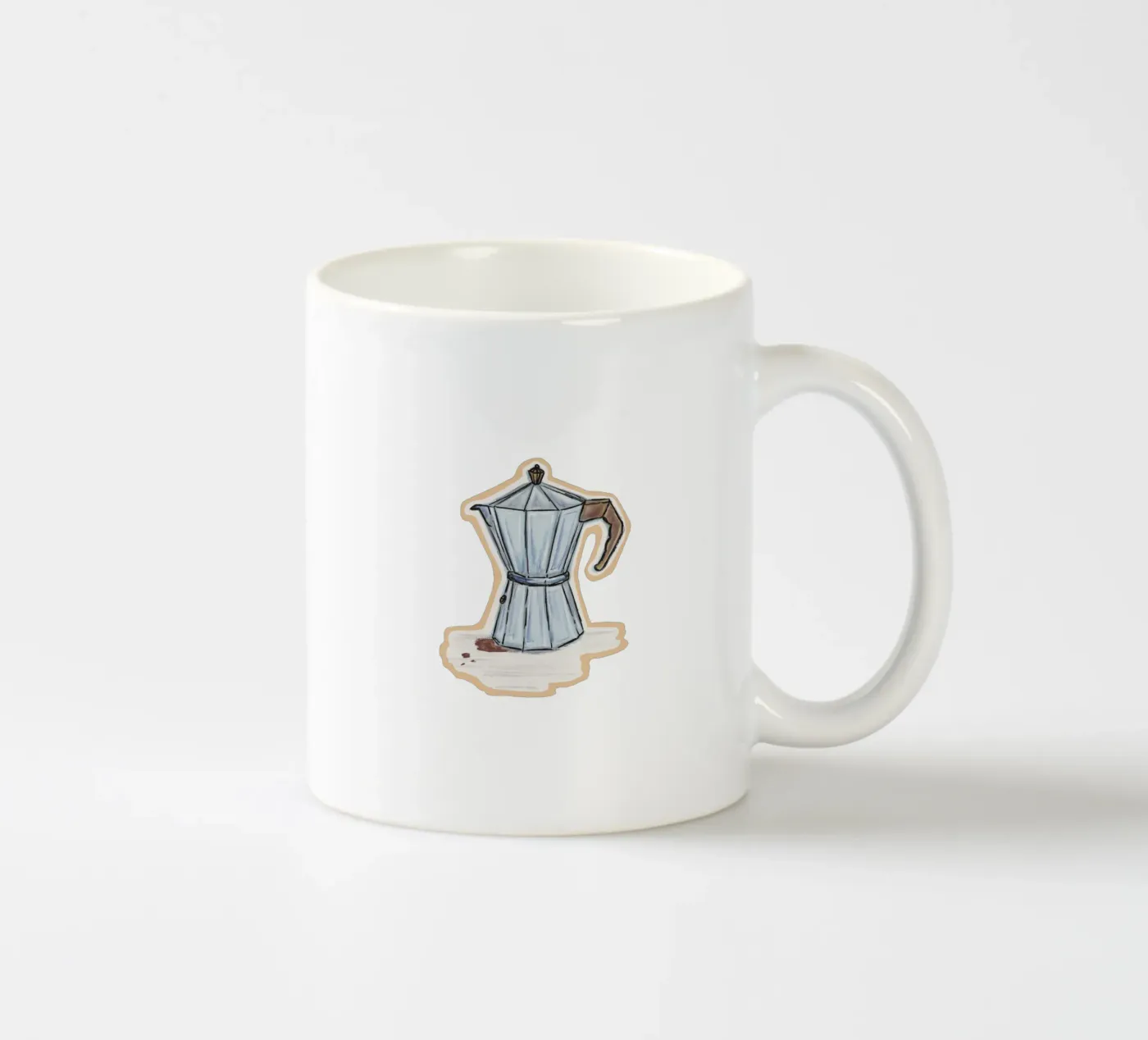 Cafecito ceramic mug by Beeeplan
