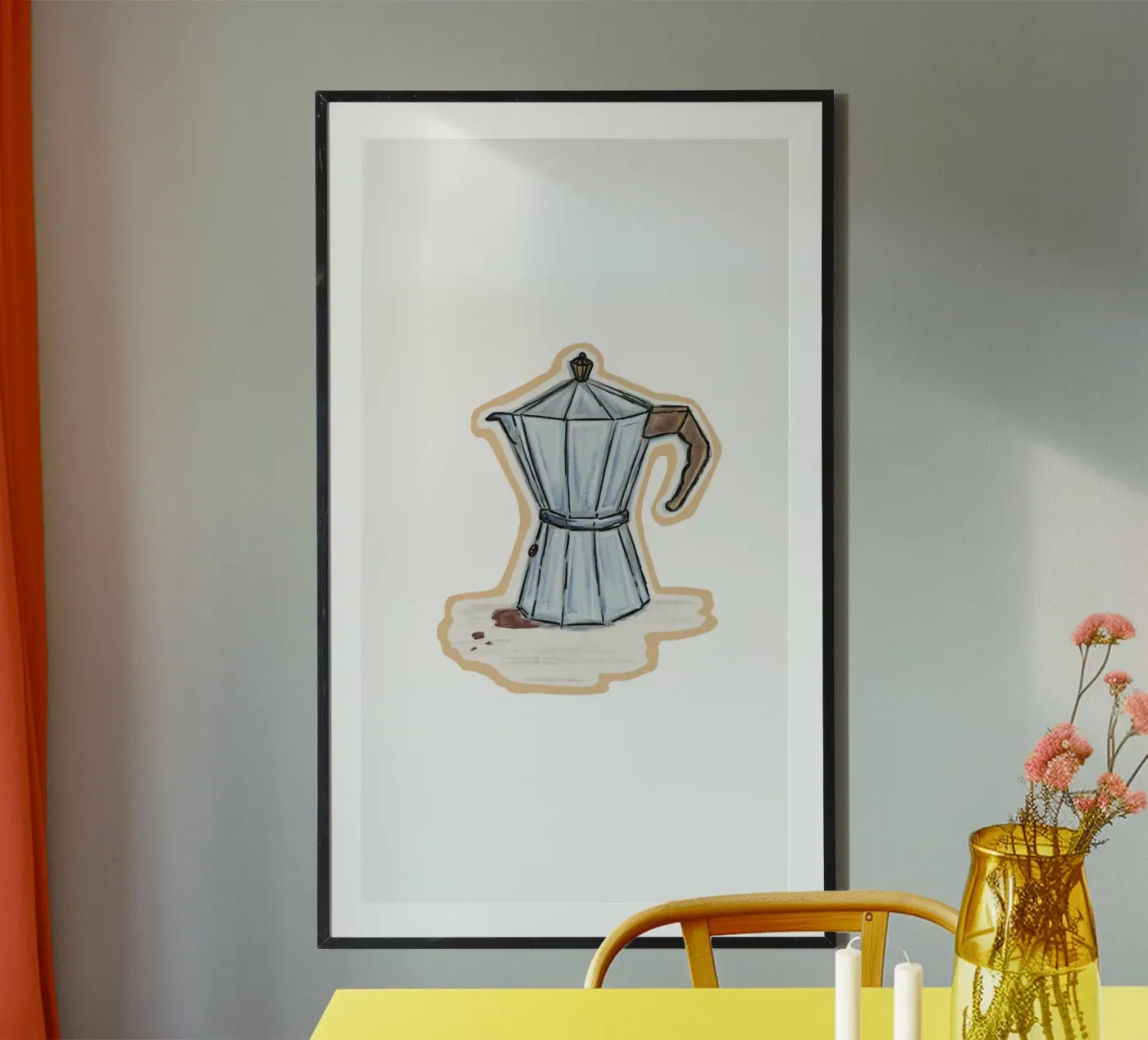 Cafecito poster van Beeeplan