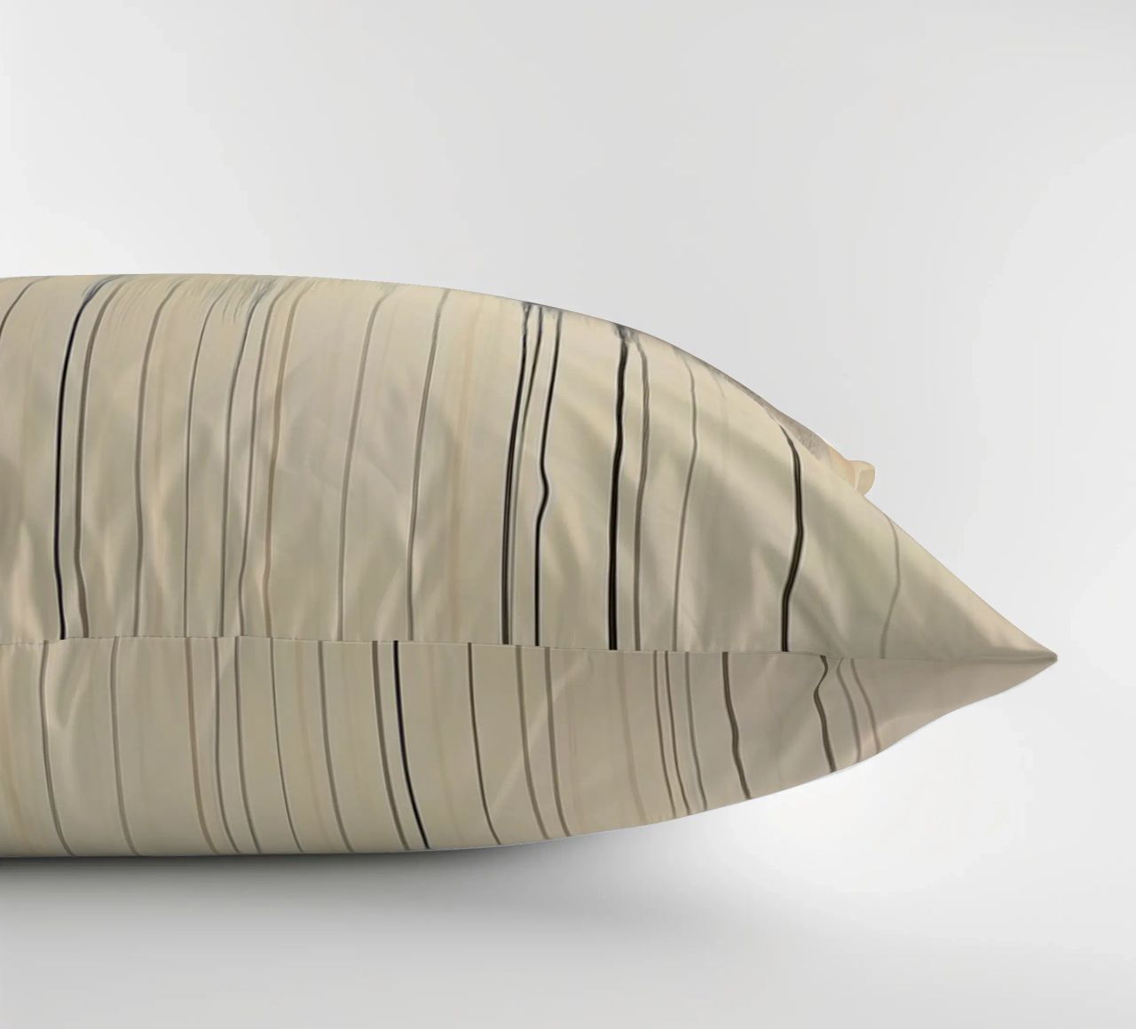 Abstract clouds in brown colours decorative cushion by Imagine