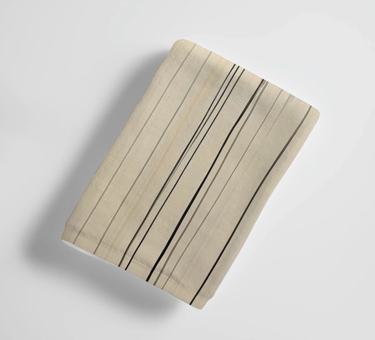 Abstract clouds in brown colours towel by Imagine