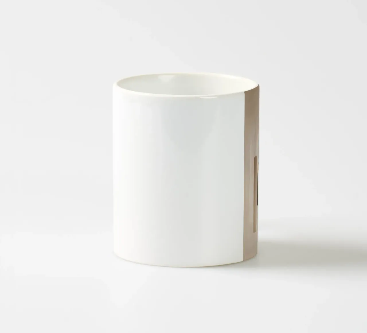 Forme rettangolari astratte tazza in ceramica da Imagine