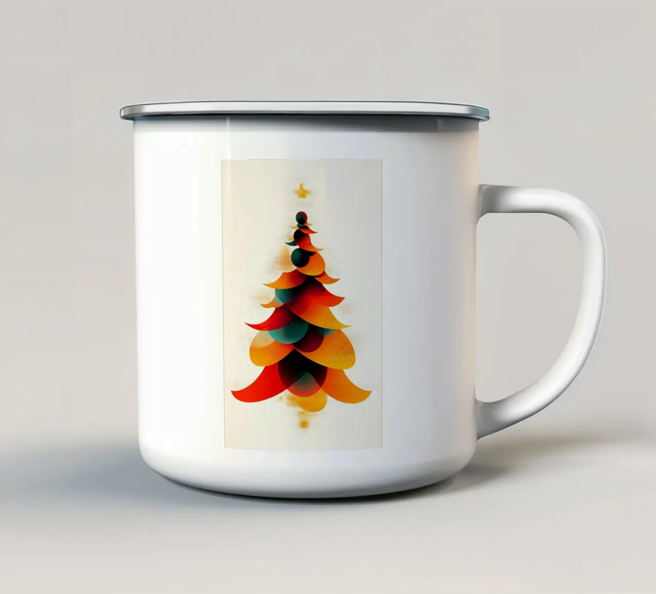 Estratto di Kerstboom tazza in smalto da Imagine