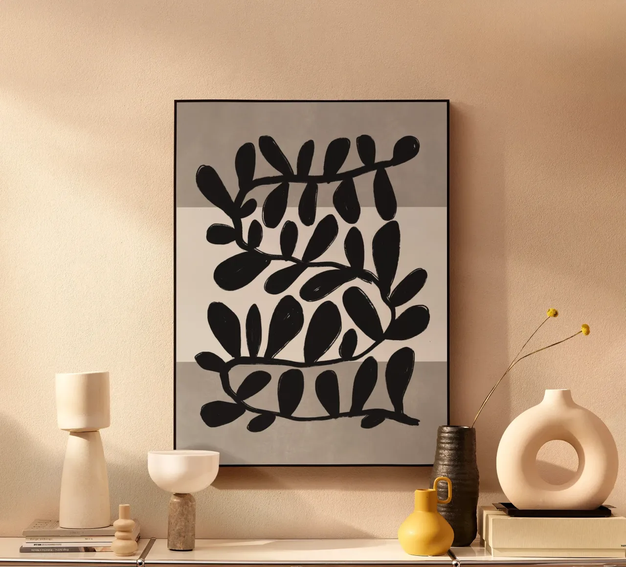 Black Botanic No 1 plexiglass da treechild