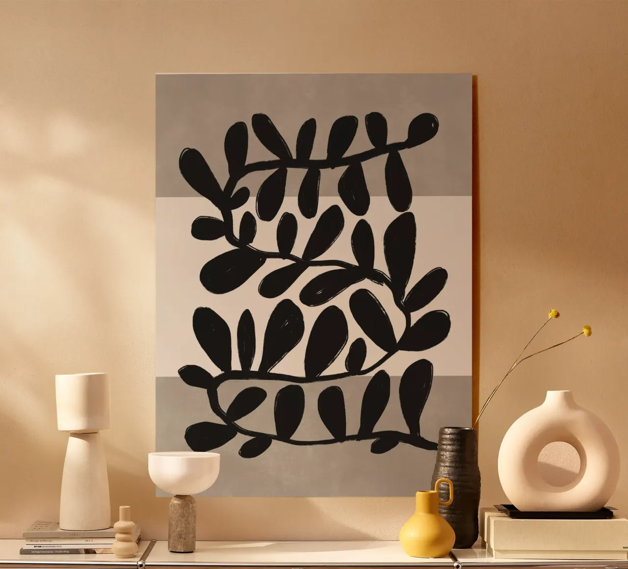 Black Botanic No 1 plexiglass da treechild