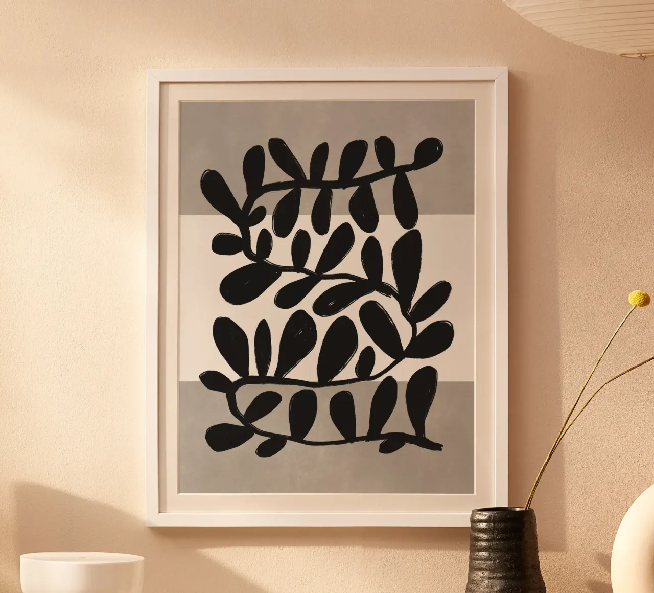 Black Botanic No 1 carta hahnemühle da treechild