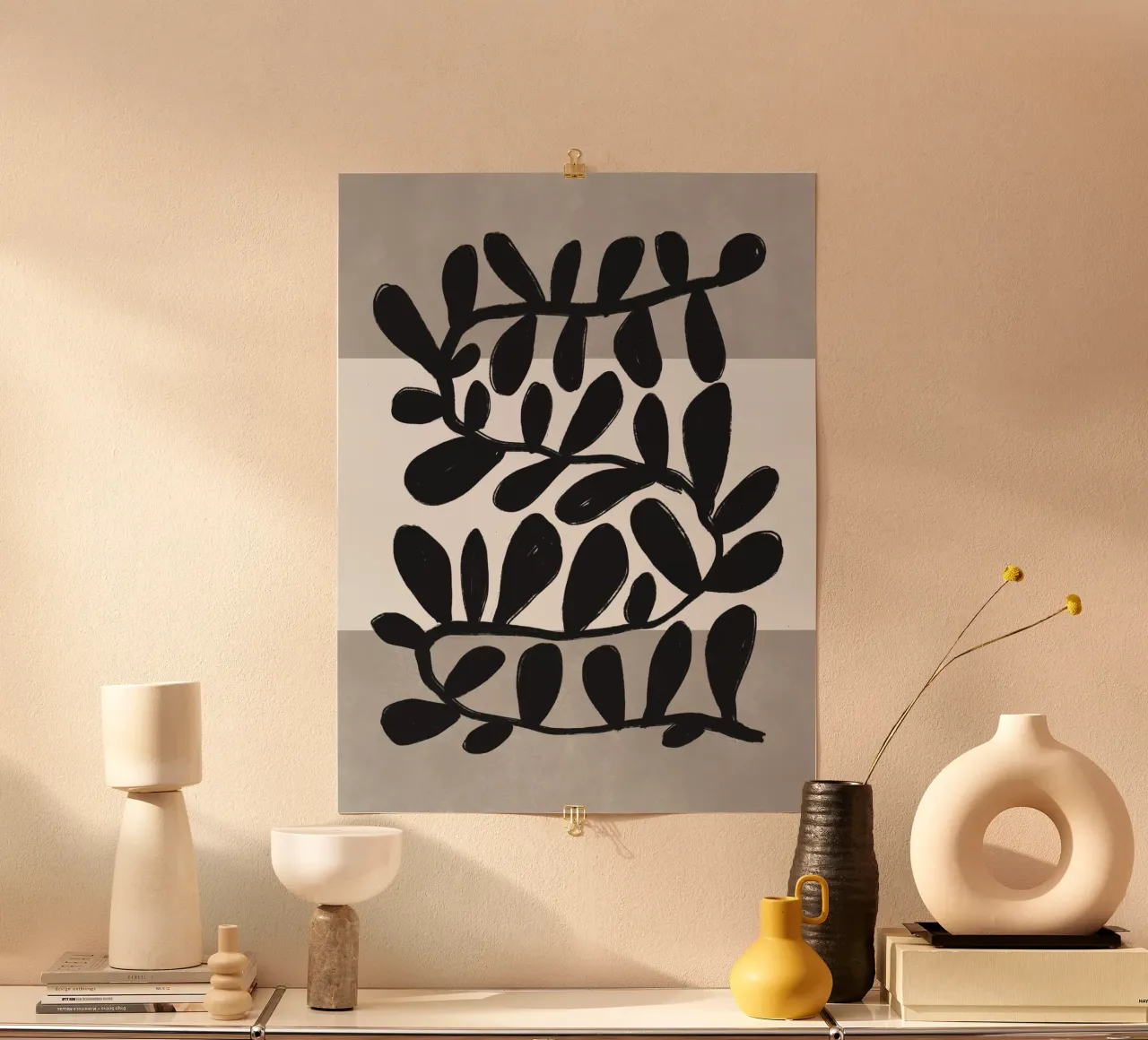 Black Botanic No 1 carta hahnemühle da treechild